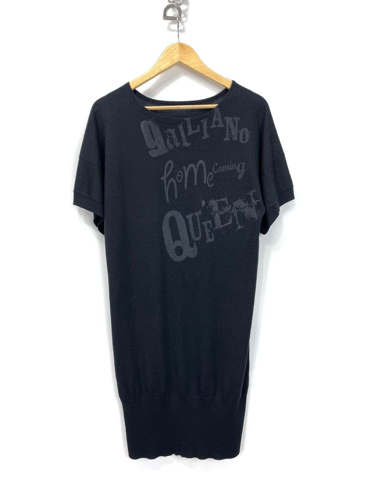 John Galliano John Galliano “Homecoming Queen” Fine Wool Knit Dress Size S Size S / US 4 / IT 40 - 2 Thumbnail