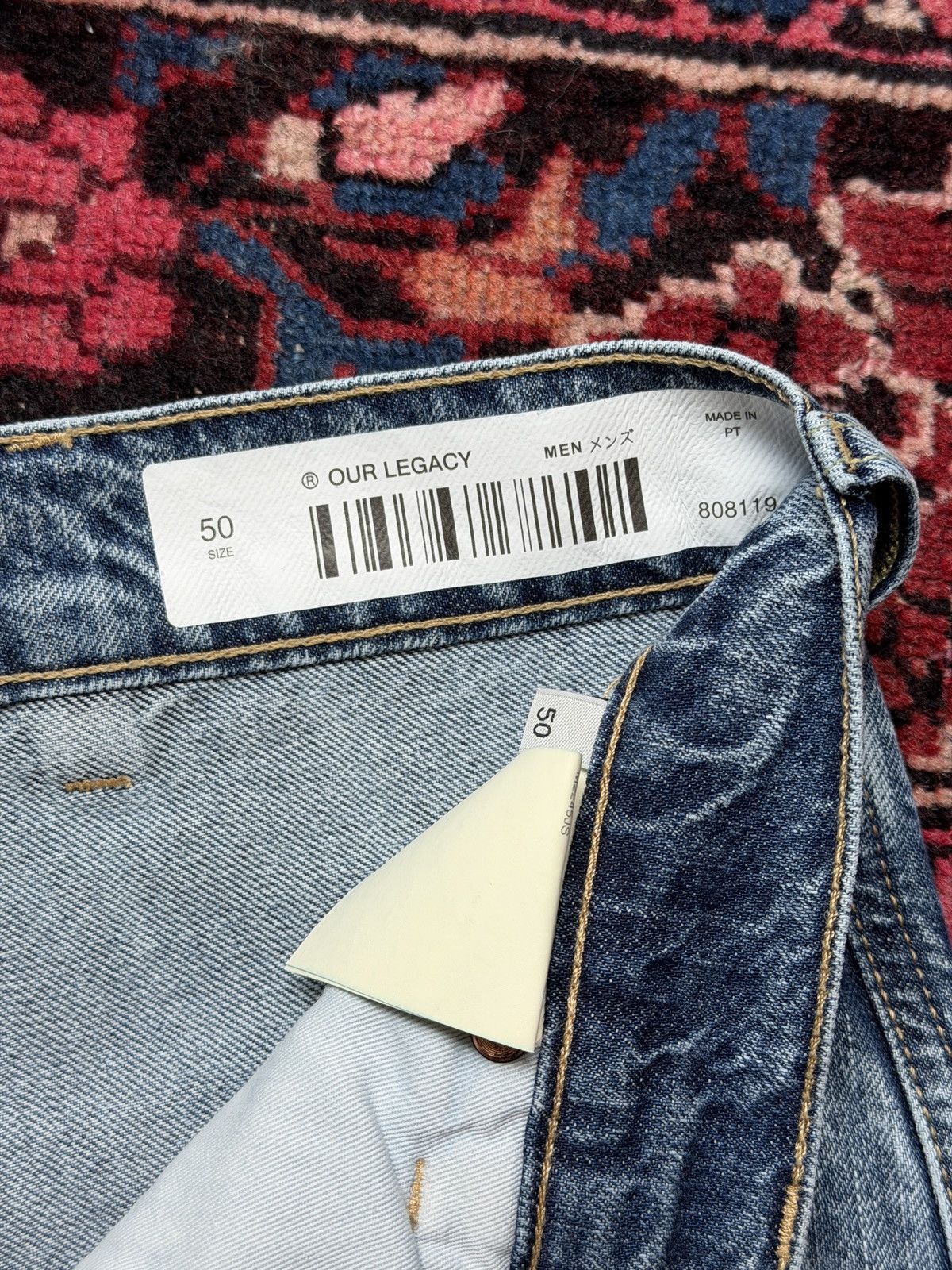 Our Legacy Our Legacy Joiner Trousers - Shadow Wash Denim Size US 36 / EU 52 - 7 Thumbnail