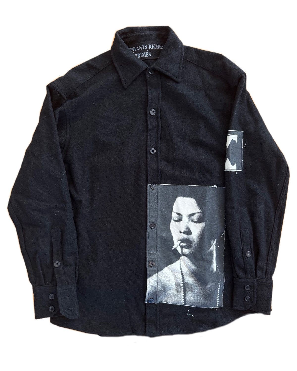 Enfants Riches Deprimes Enfants Riches Deprimes Smoking Lady Button Up Shirt Size US M / EU 48-50 / 2 - 1 Thumbnail