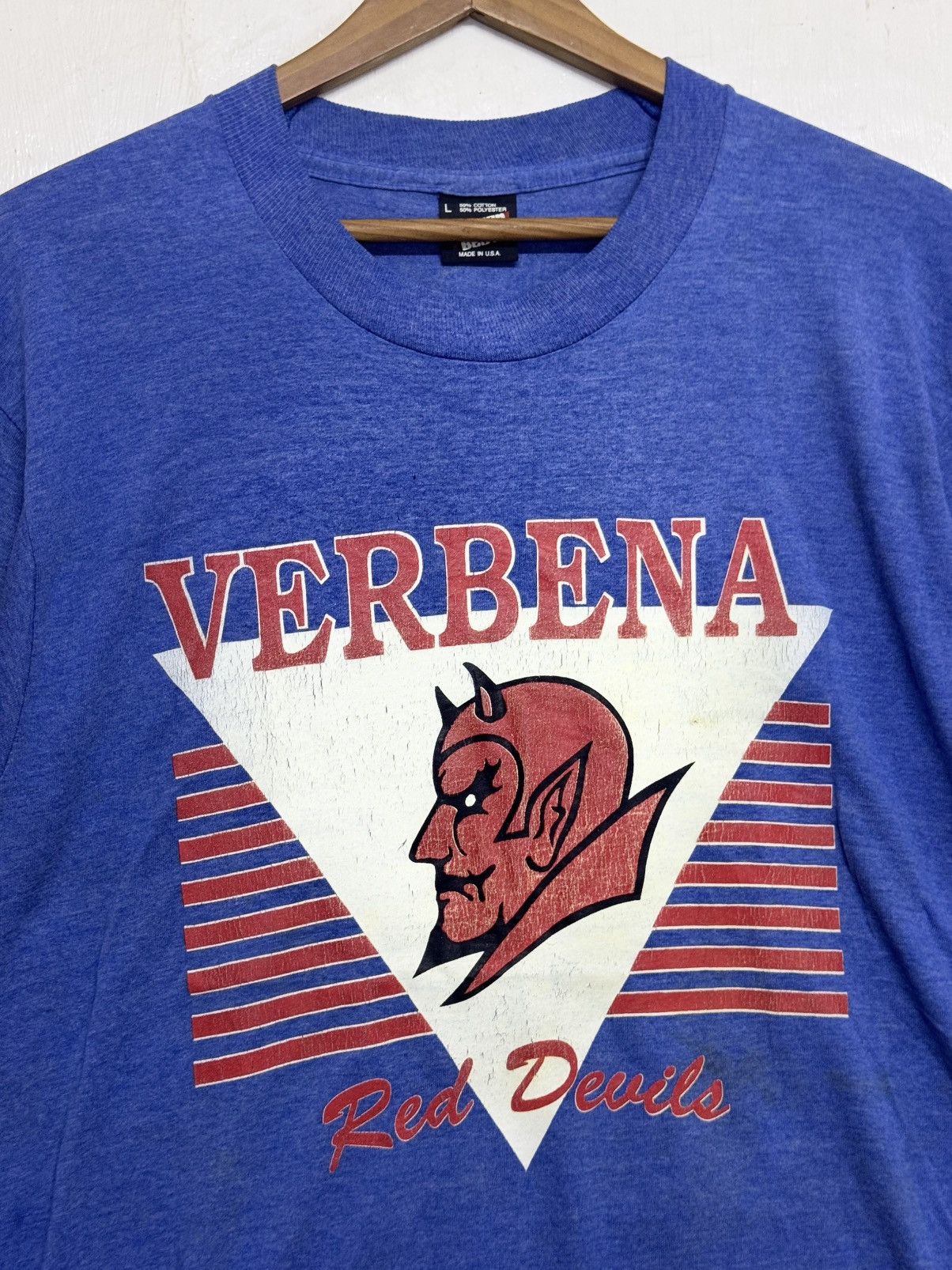 Vintage Vintage Verbena Red Devils 80s Size US L / EU 52-54 / 3 - 5 Thumbnail