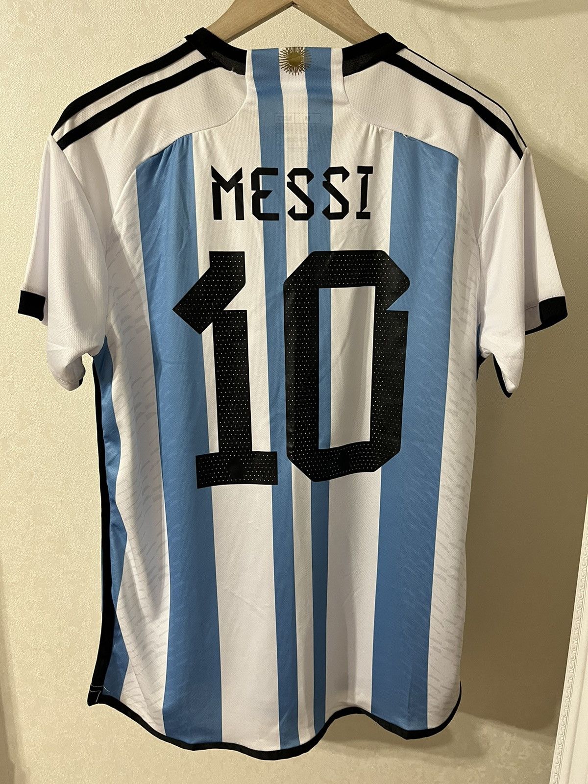 Other Argentina World Cup 2022 #10 Messi Home Jersey Size US M / EU 48-50 / 2 - 2 Thumbnail