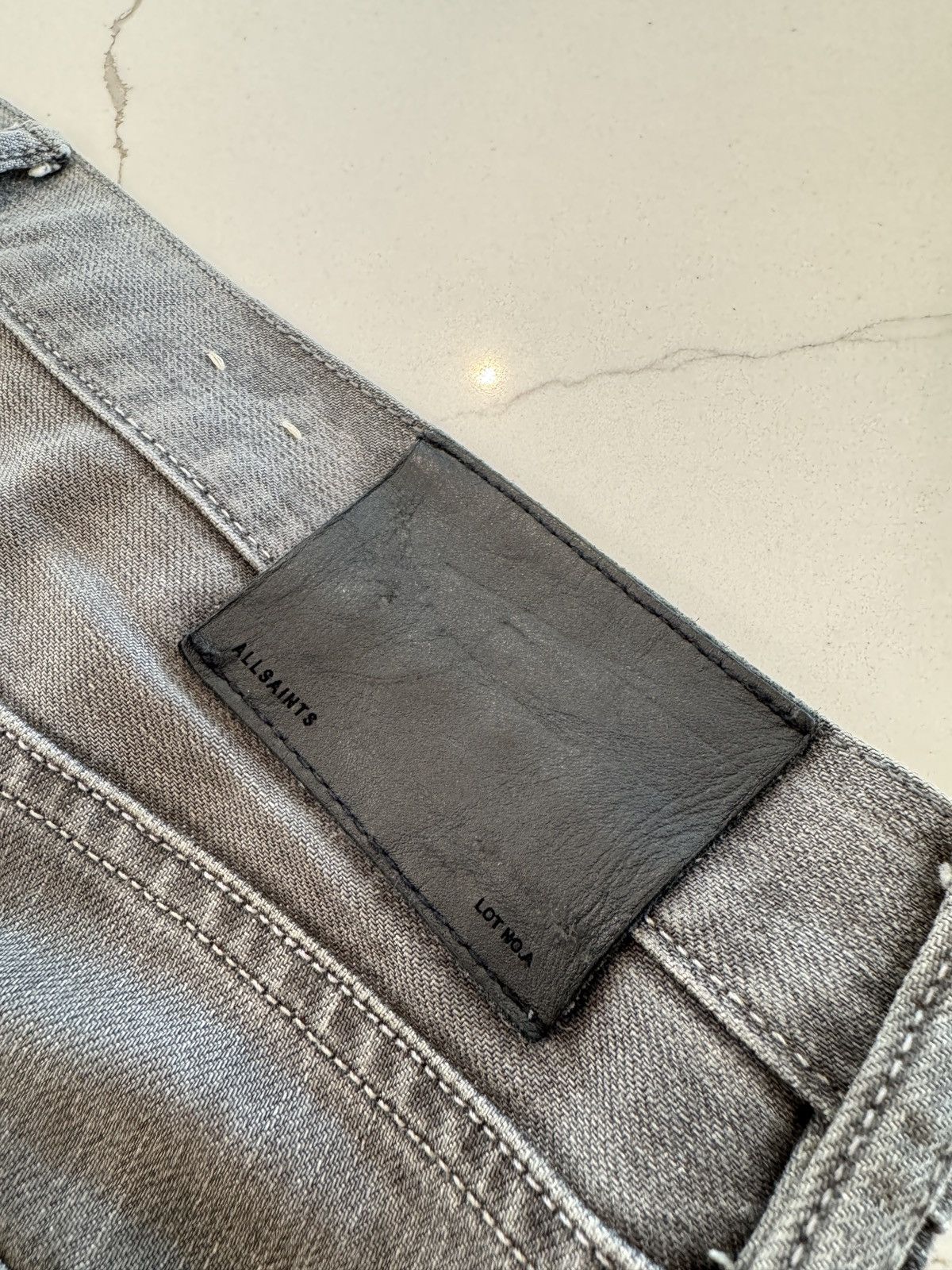 Allsaints AllSaints Razor Fit Men’s Jeans Size US 34 / EU 50 - 3 Thumbnail
