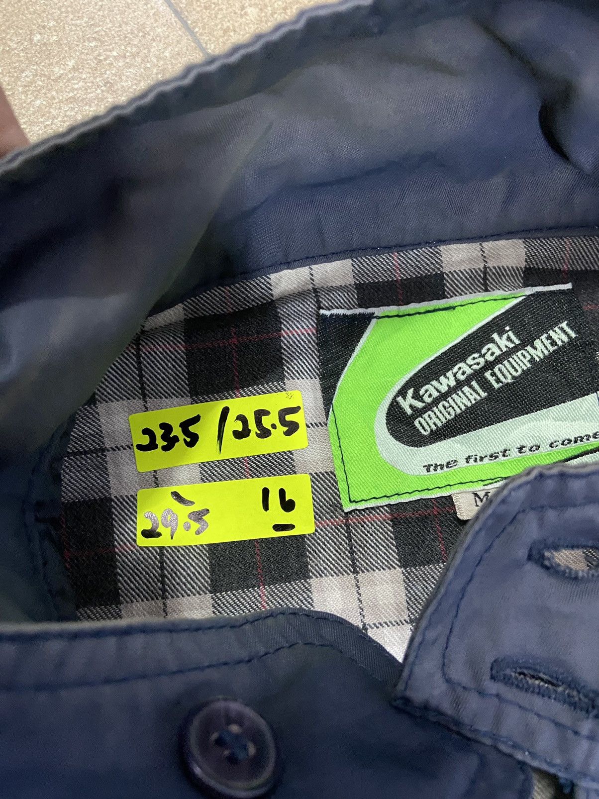 Japanese Brand KAWASAKI ZX RACING (SUN FADED) LIGHT JACKET Size US M / EU 48-50 / 2 - 19 Thumbnail