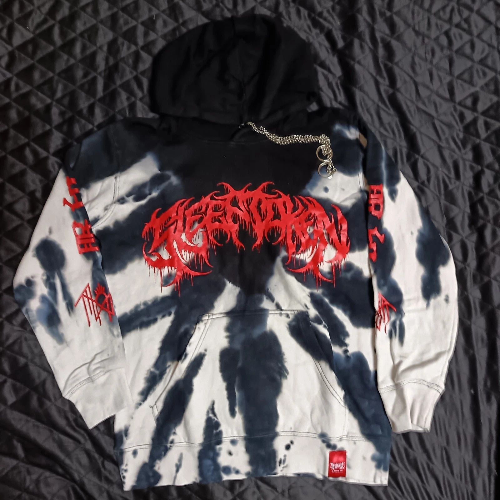 Shibori Threads Sleep Token V2.0 Metal Band Hoodie
