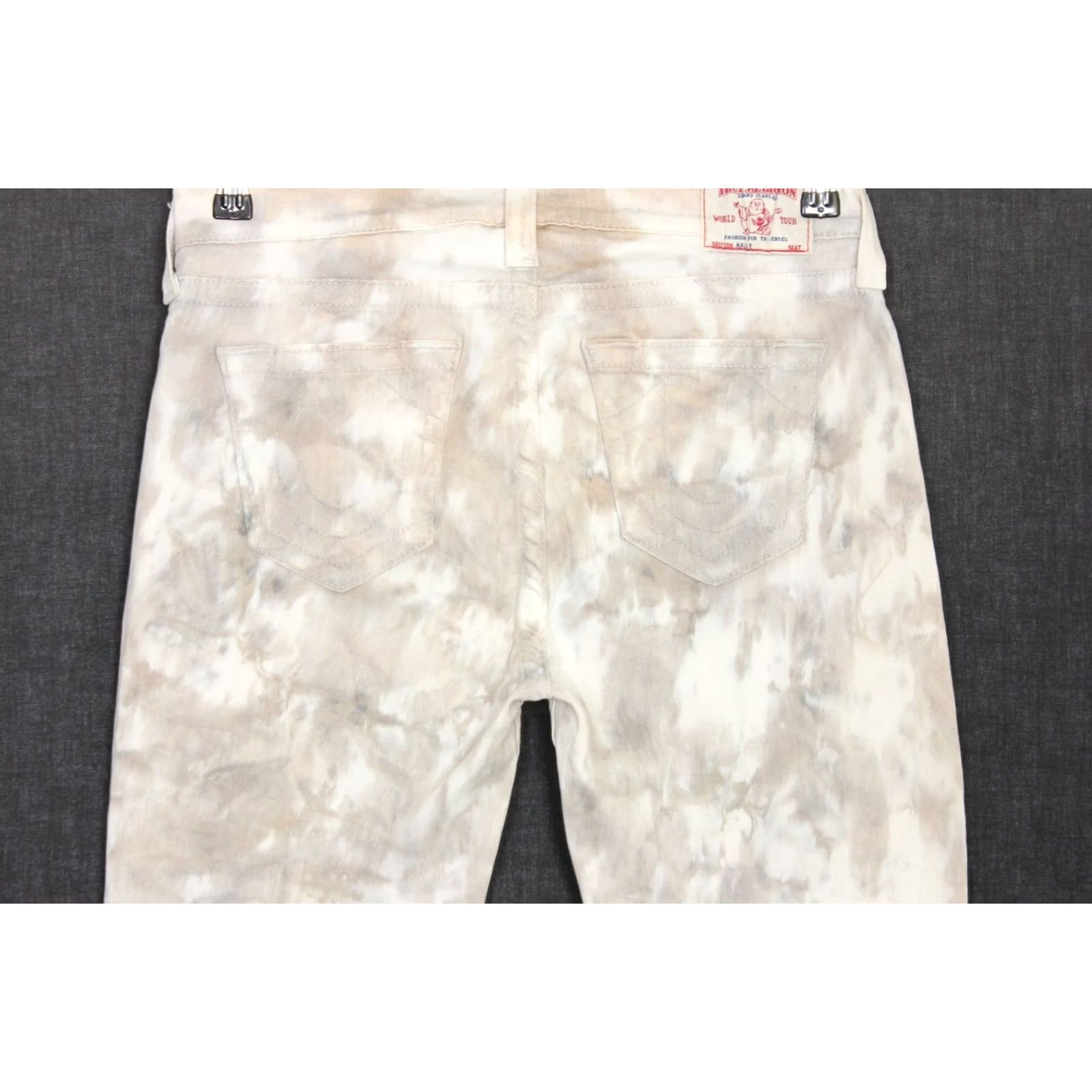 True Religion TRUE RELIGION HALLE Stretch Skinny Jeans Women Size 30 DZ529 Slim Denim Multicoloured 30in Inseam Mens Womens Girls Boys Size 30" / US 8 / IT 44 - 3 Thumbnail