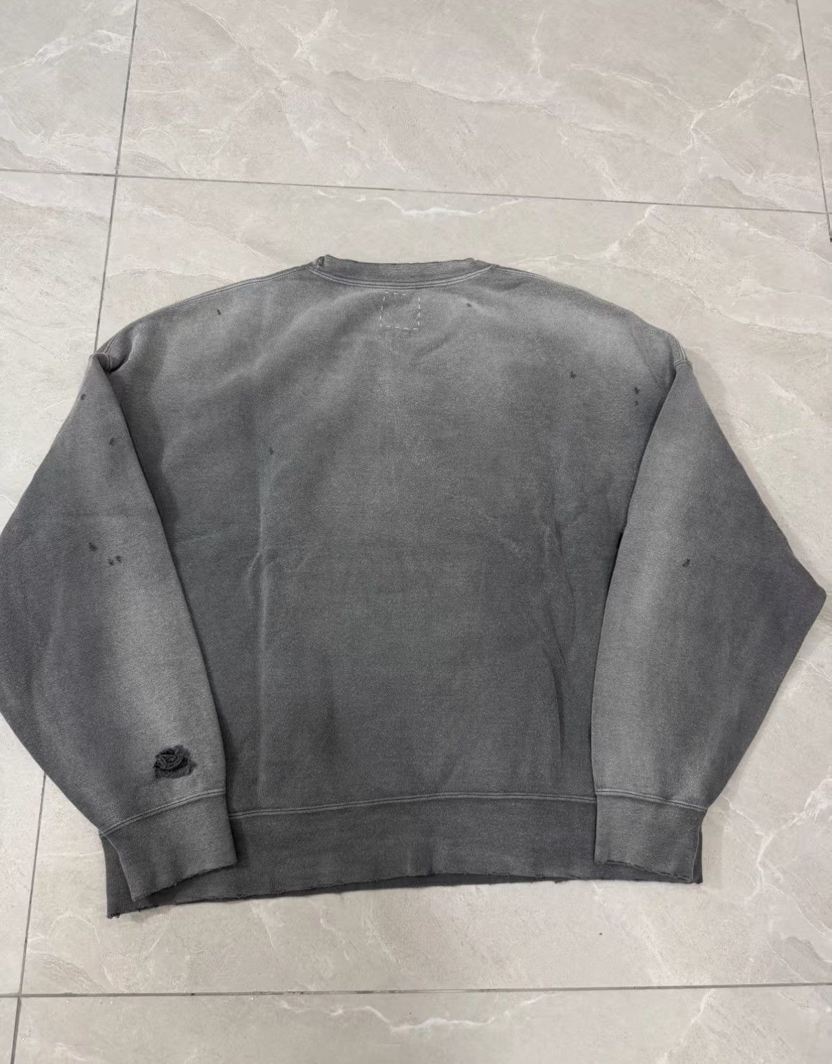 Visvim Visvim 22AW Crash Distressed Sweatshirt J34 Size US S / EU 44-46 / 1 - 5 Thumbnail