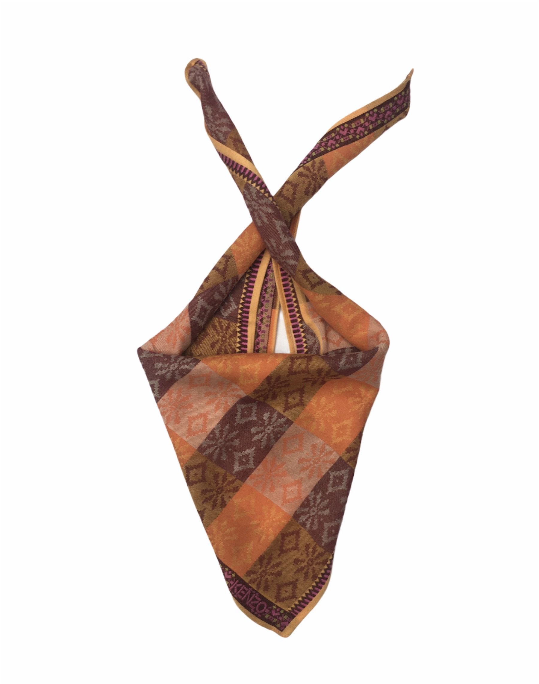 Kenzo Kenzo Handkerchief / Bandana / Neckerchief HKC0149 Size ONE SIZE - 2 Thumbnail