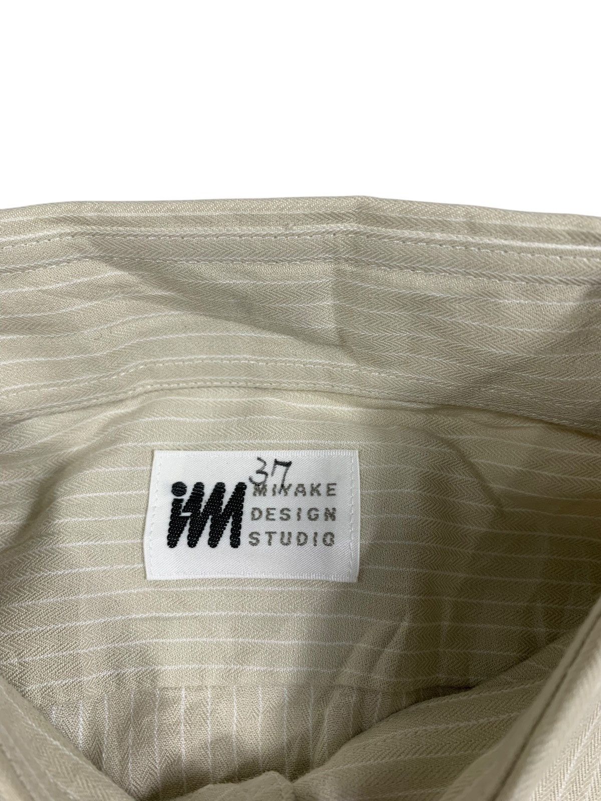 Issey Miyake Vintage issey miyake Design studio Stripe Shirt Size US L / EU 52-54 / 3 - 4 Thumbnail