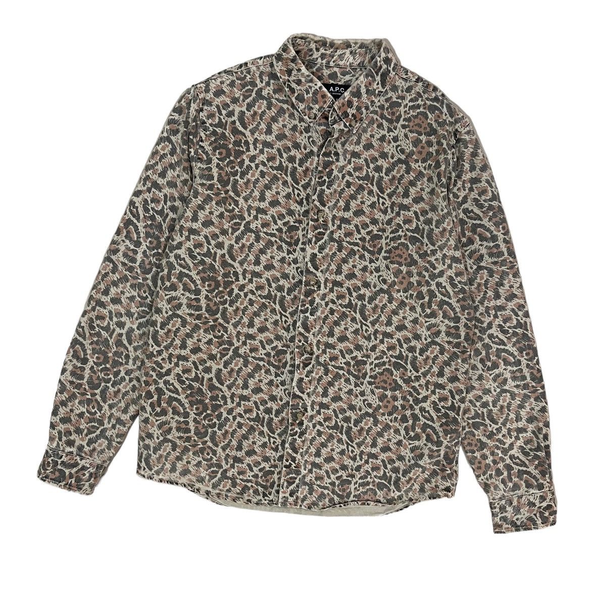 A.P.C. Vintage A.P.C Camo Button Jacket Size US M / EU 48-50 / 2 - 3 Thumbnail