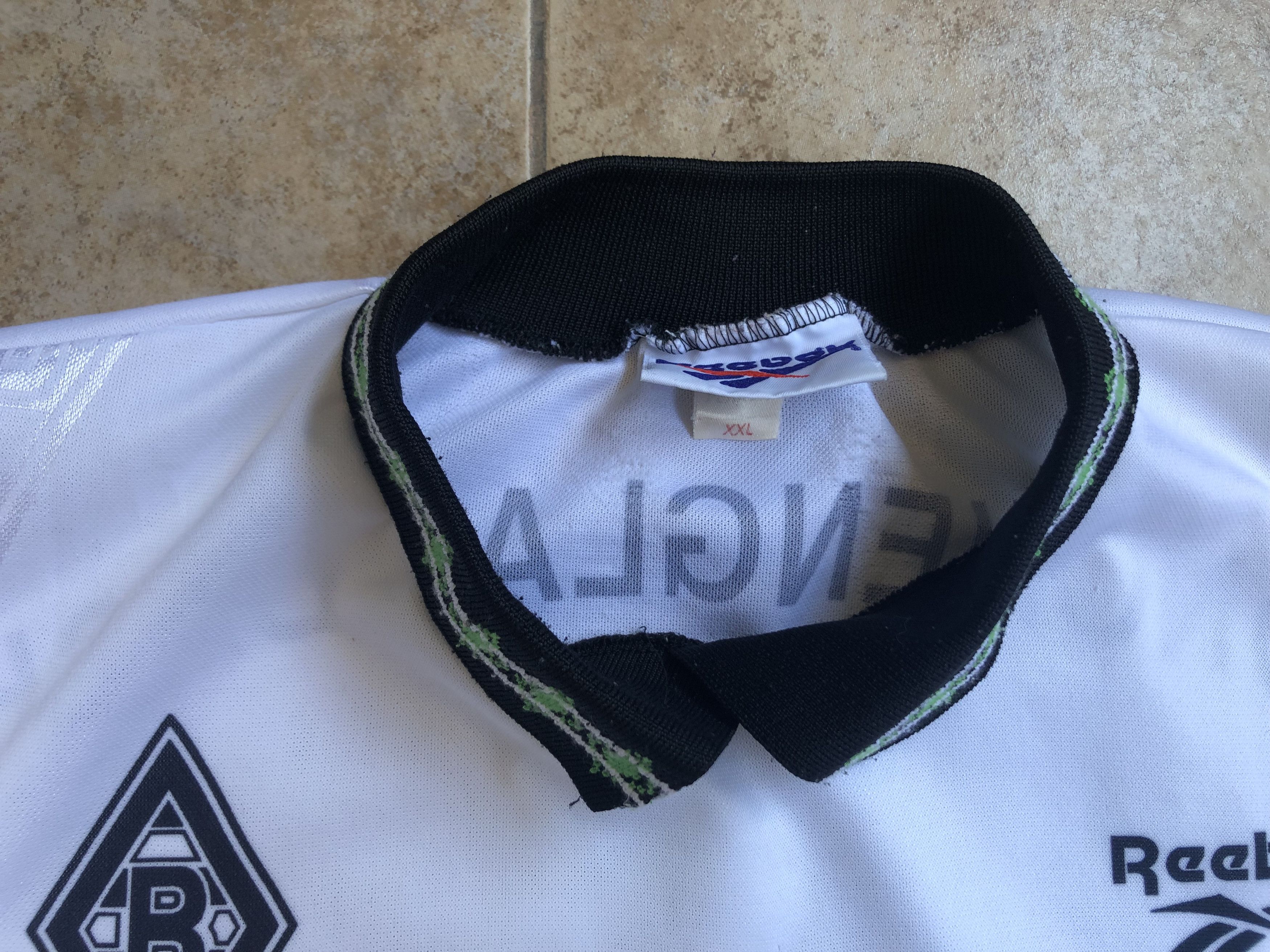 Reebok Borussia Mönchengladbach Home football shirt 1995-1996 Size US XXL / EU 58 / 5 - 8 Thumbnail