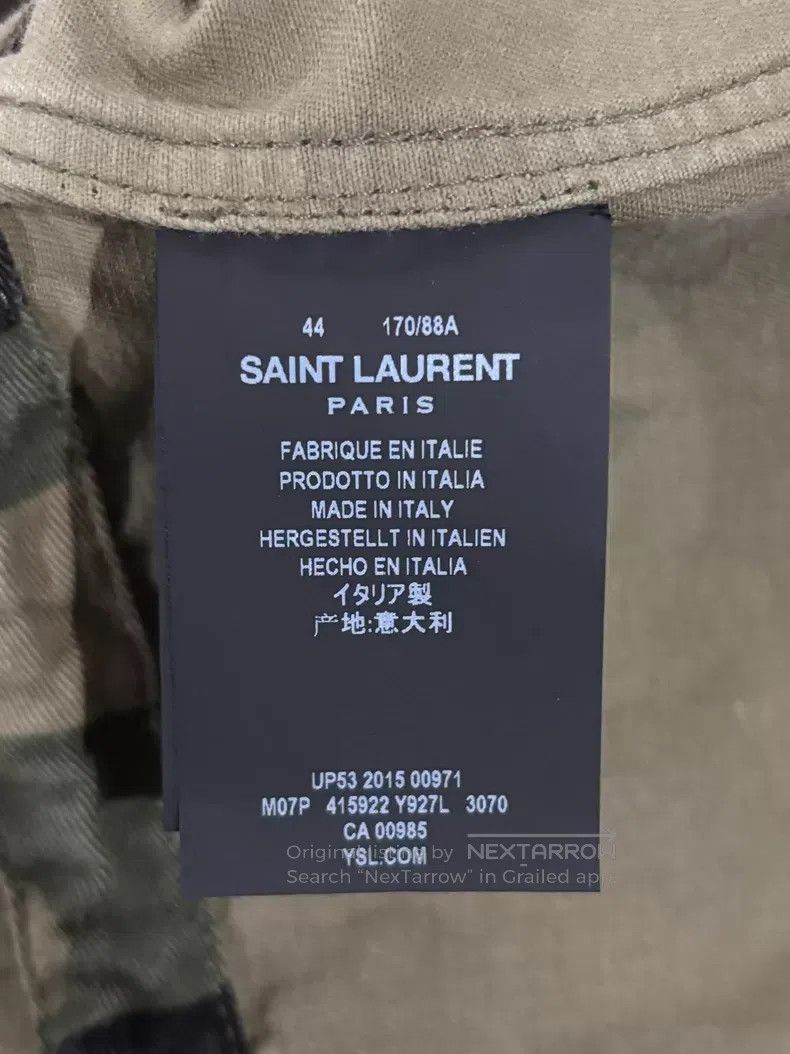 Saint Laurent Paris Saint Laurent Paris Rocket Coat Size US S / EU 44-46 / 1 - 4 Thumbnail
