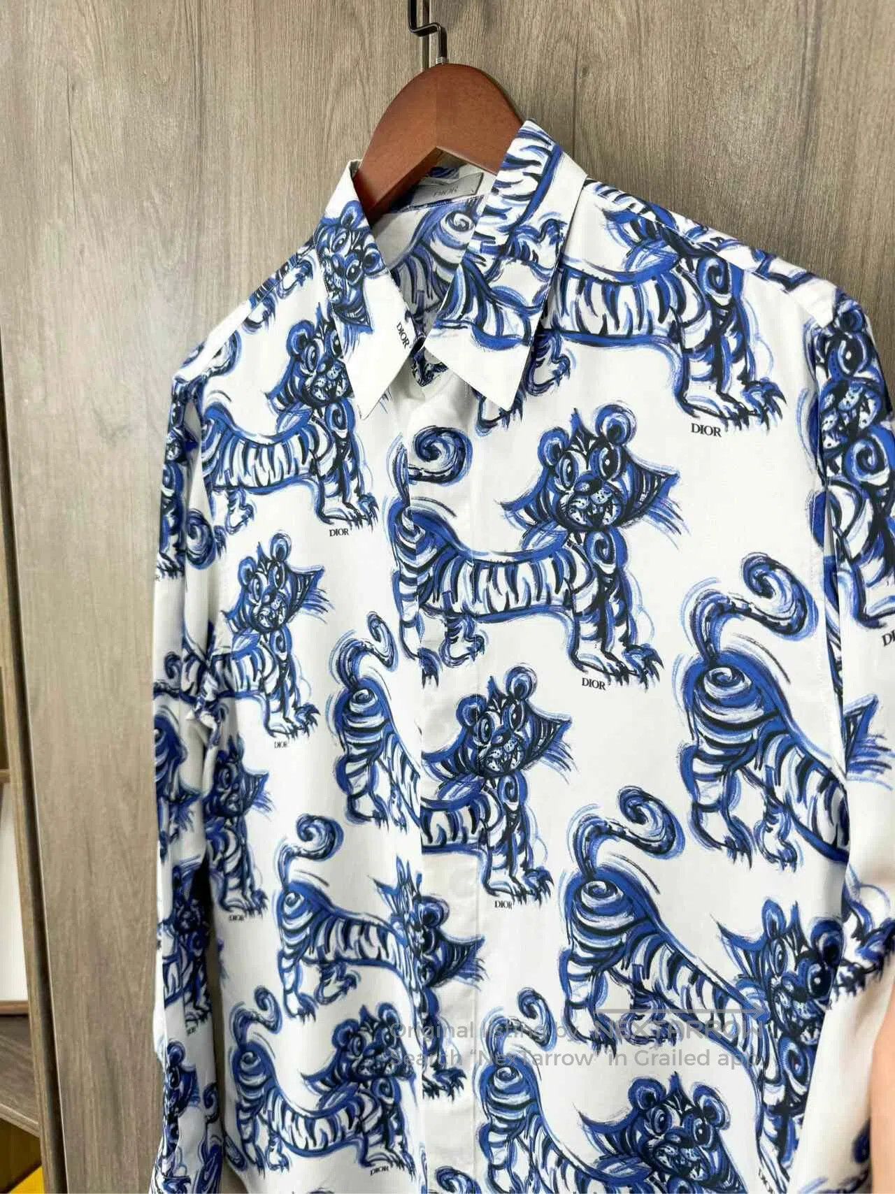 Dior Dior x Kenny Scharf Tiger Limited LS Shirt. Size US M / EU 48-50 / 2 - 6 Thumbnail