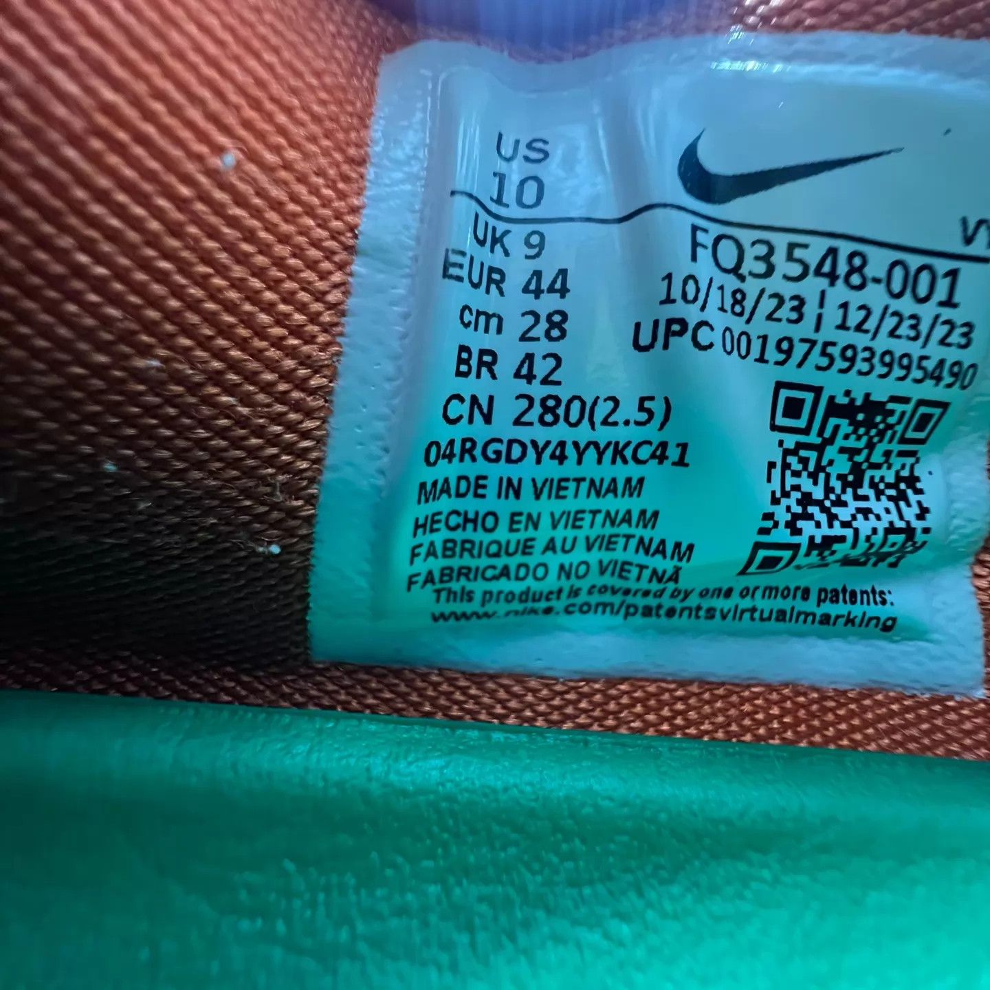 Nike zk8 Venice Orange & Blue Size 44 New Size US 10 / EU 43 - 6 Thumbnail