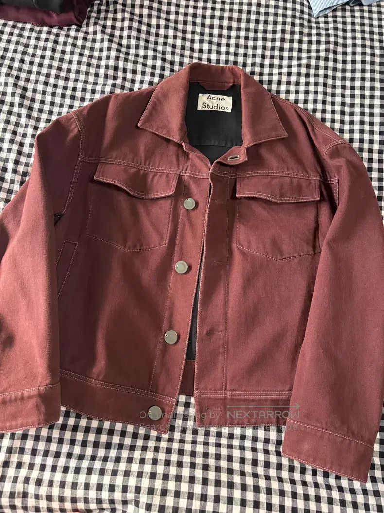 Acne Studios Acne Studios Brick Red Smile Sweatshirt, Classic Style, Un Size US M / EU 48-50 / 2 - 1 Thumbnail