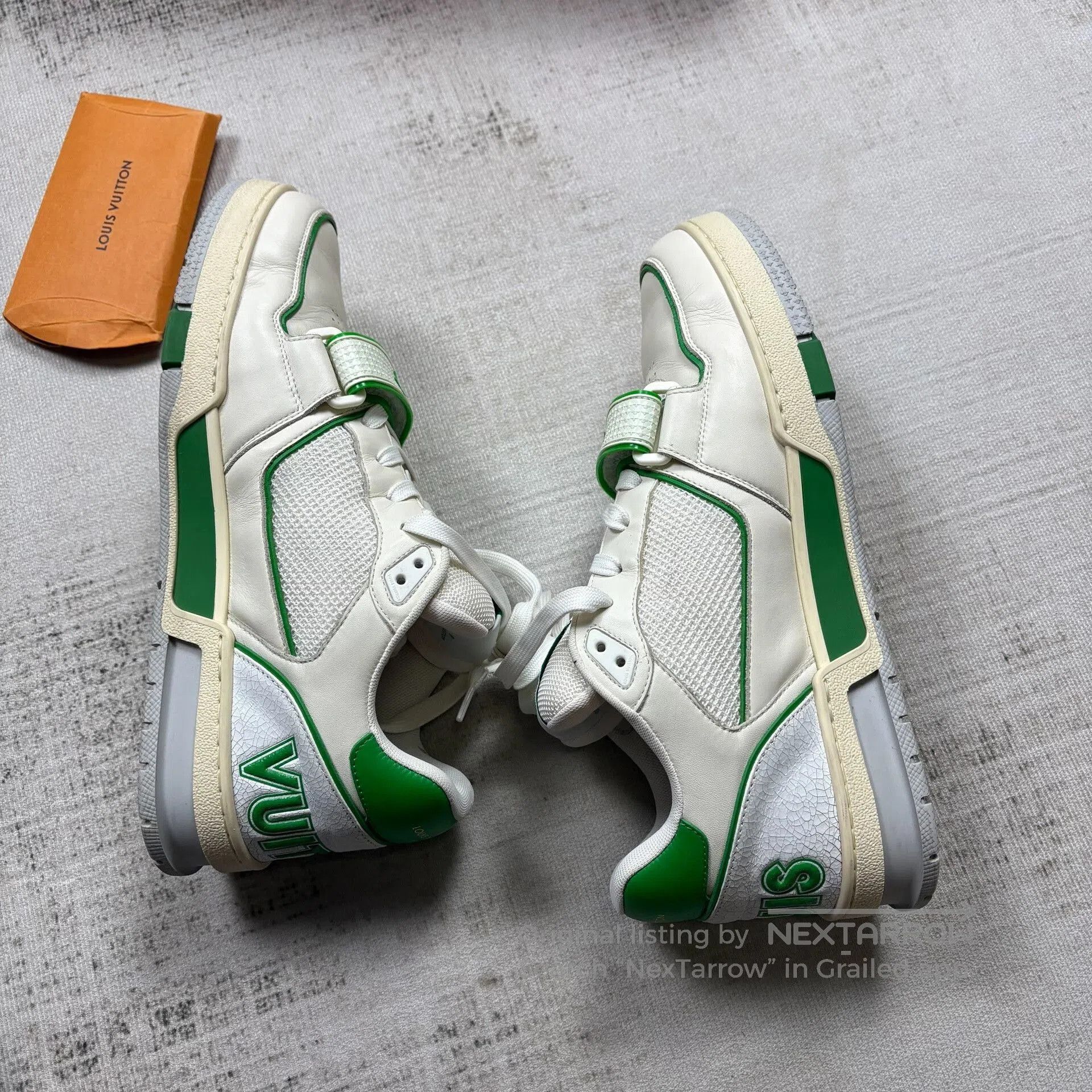 Louis Vuitton Louis Vuitton LV Trainer Velcro Sneakers. Size US 8.5 / EU 41-42 - 4 Thumbnail