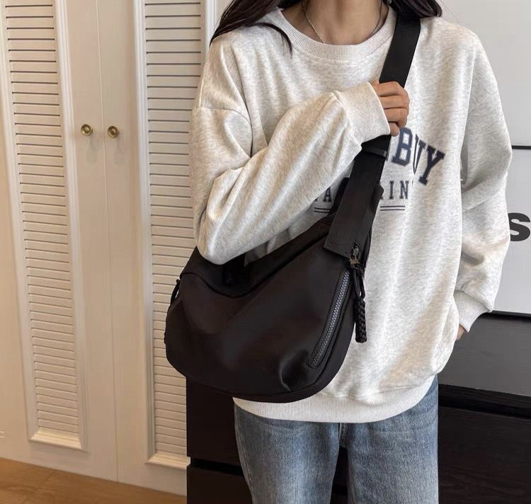 Japanese Brand Nylon Hobos Crossbody Bag Size ONE SIZE - 1 Thumbnail