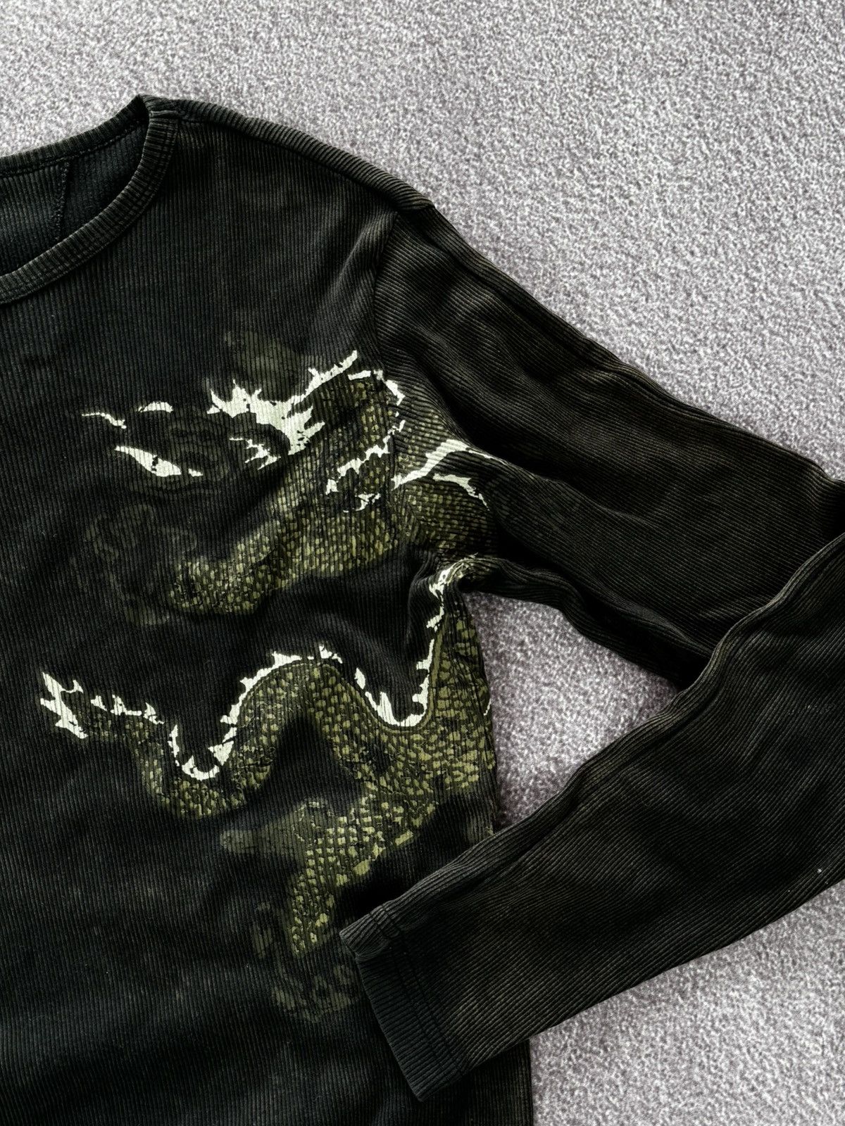 Vintage Y2K Affliction Style Grunge Vibe 00s Long Sleeve T-Shirt Size US M / EU 48-50 / 2 - 6 Thumbnail