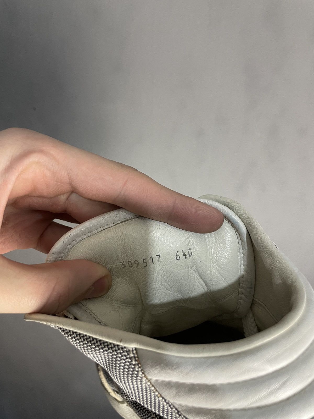 Gucci Gucci Gray High Top Sneakers Size US 8 / EU 41 - 11 Thumbnail