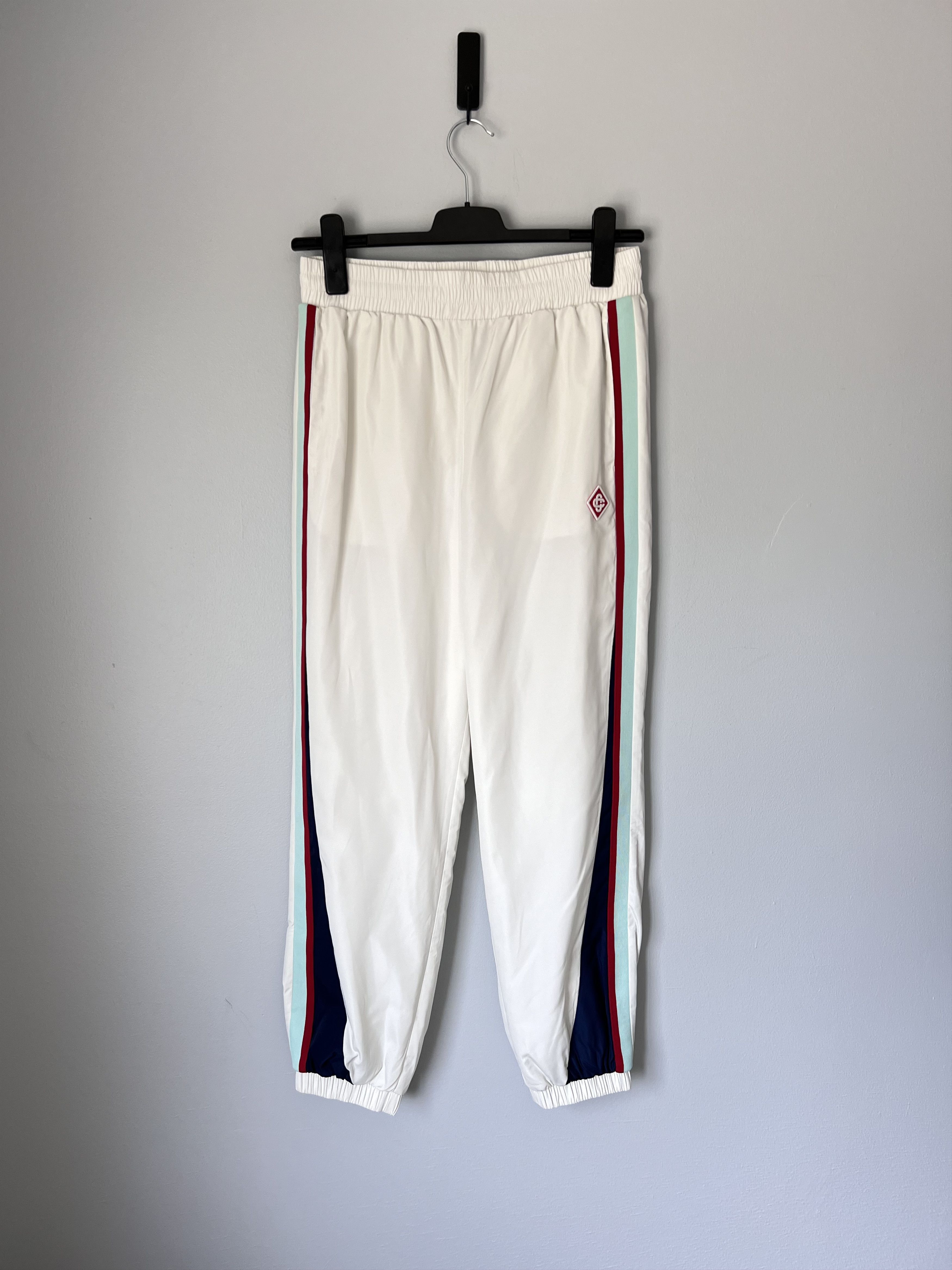 Casablanca Casablanca Side Panelled Shell Suit Track Pants in White Size US 32 / EU 48 - 1 Thumbnail