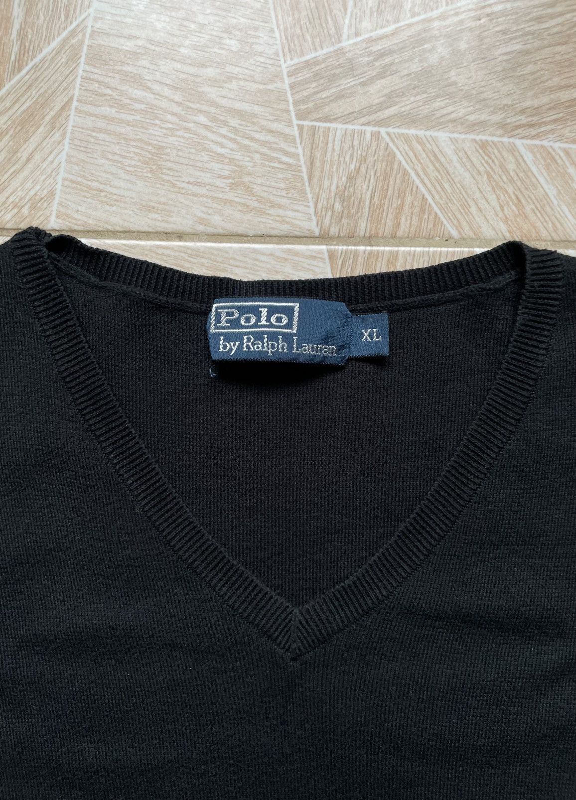 Polo Ralph Lauren × Vintage Vintage 90s Rider Logo Polo Ralph Lauren Light Sweater XL Size US XL / EU 56 / 4 - 6 Thumbnail
