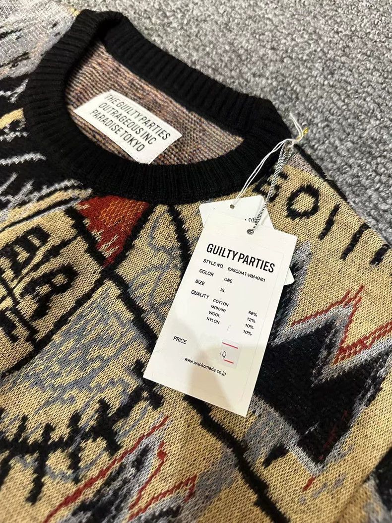 Wacko Maria wacko maria Basquiat sweater Size US M / EU 48-50 / 2 - 2 Thumbnail