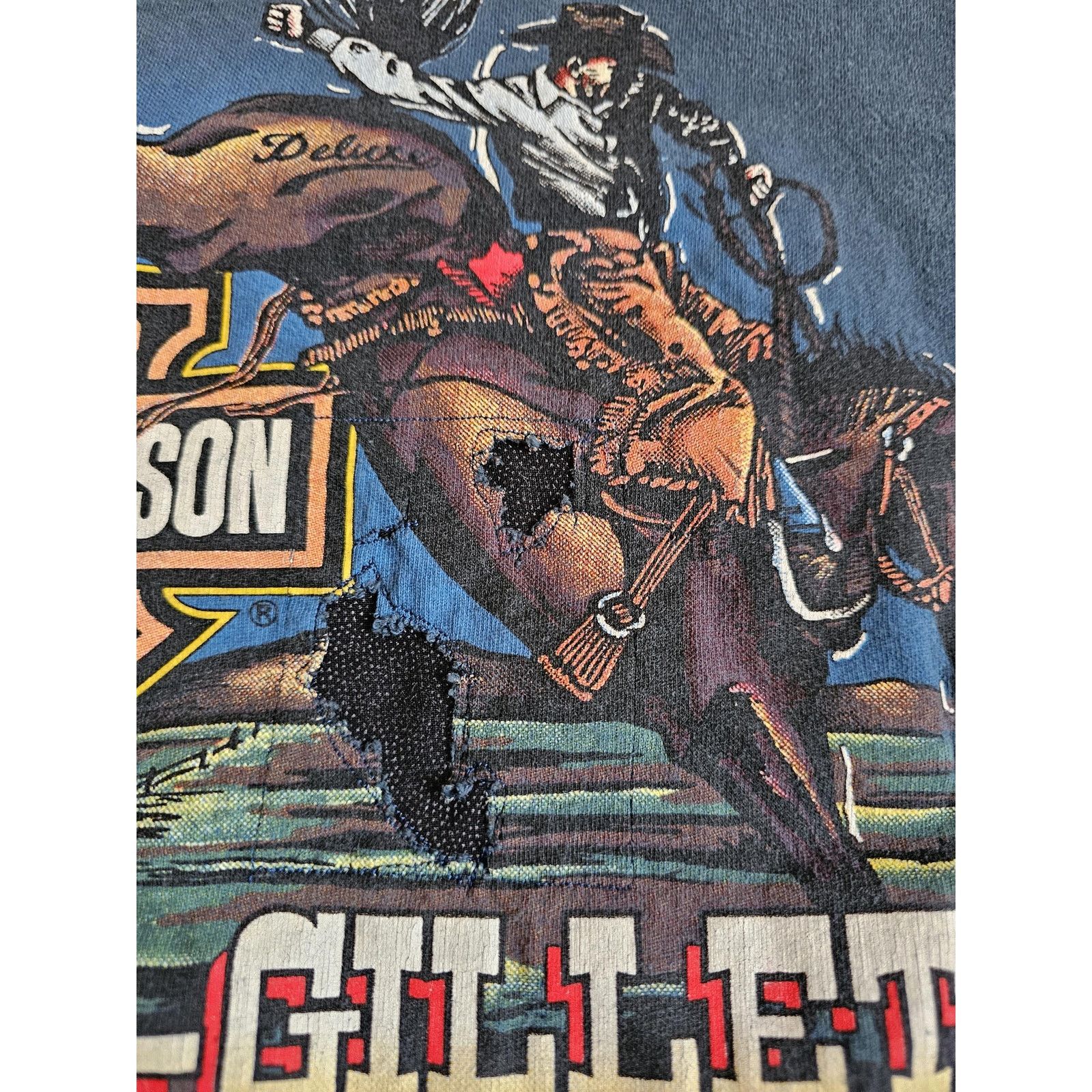 Harley Davidson 90s Harley Davidson Milwaukee Sound Machine T-shirt Sz XL Size US XL / EU 56 / 4 - 6 Thumbnail