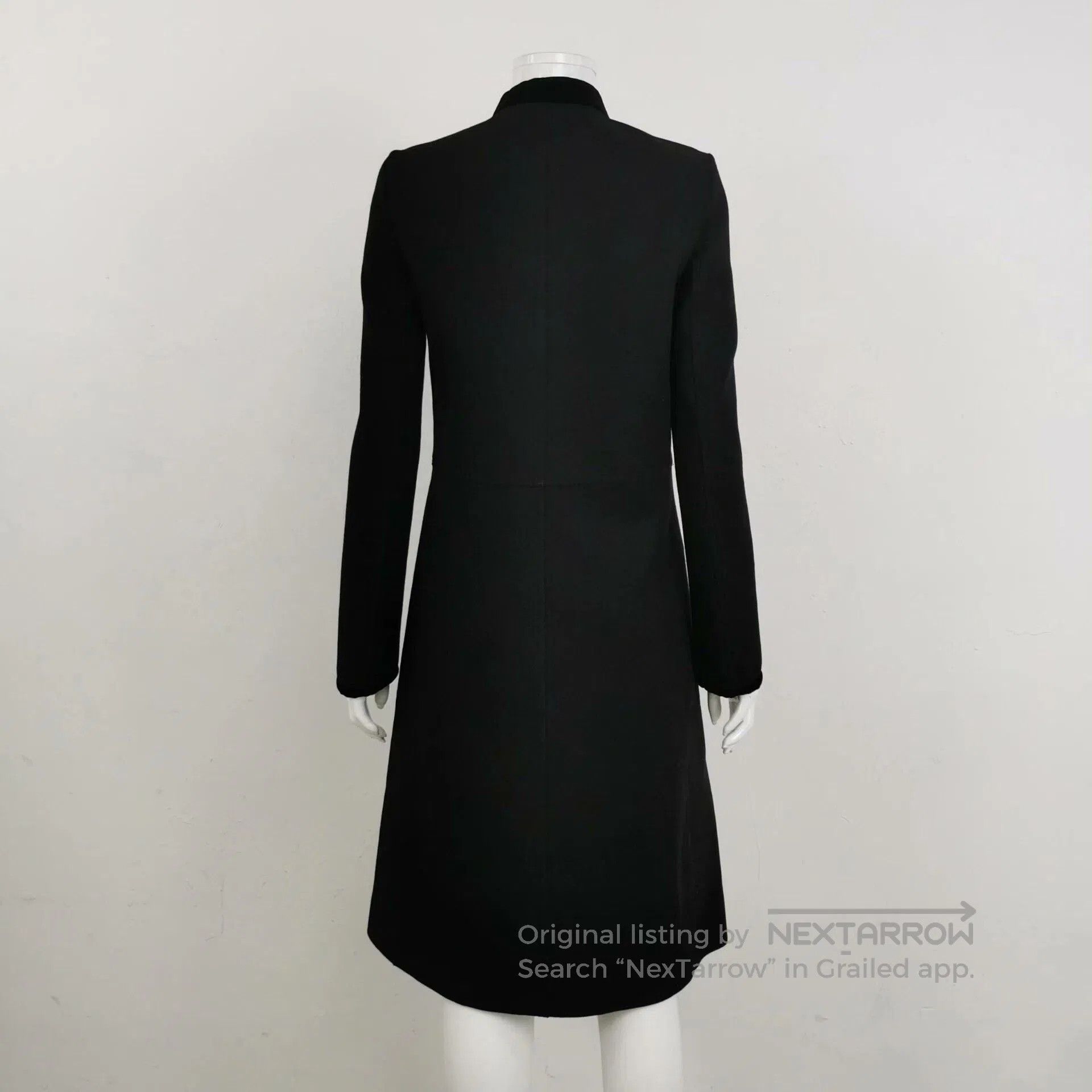 Bottega Veneta Bottega Veneta Black Wool Coat Size 38. Size S / US 4 / IT 40 - 2 Thumbnail