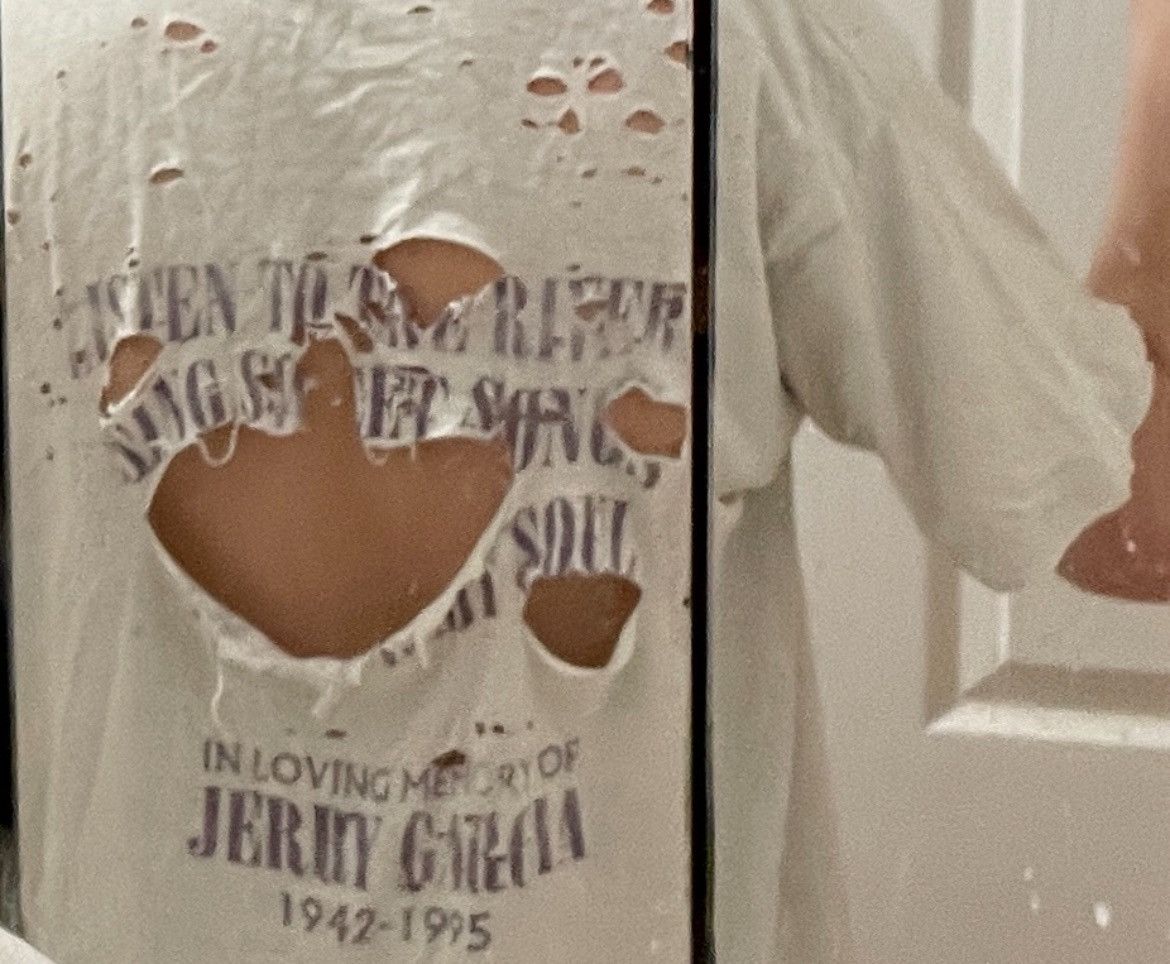 Vintage Thrashed Grateful Dead Jerry Garcia “Fare Thee Well” Tee Size US XL / EU 56 / 4 - 5 Thumbnail