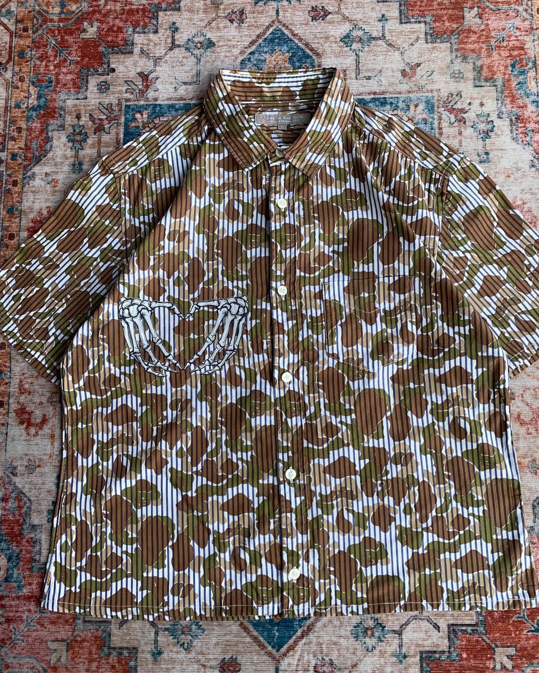 Other Military Camo boxy shirt rework Size US L / EU 52-54 / 3 - 2 Thumbnail