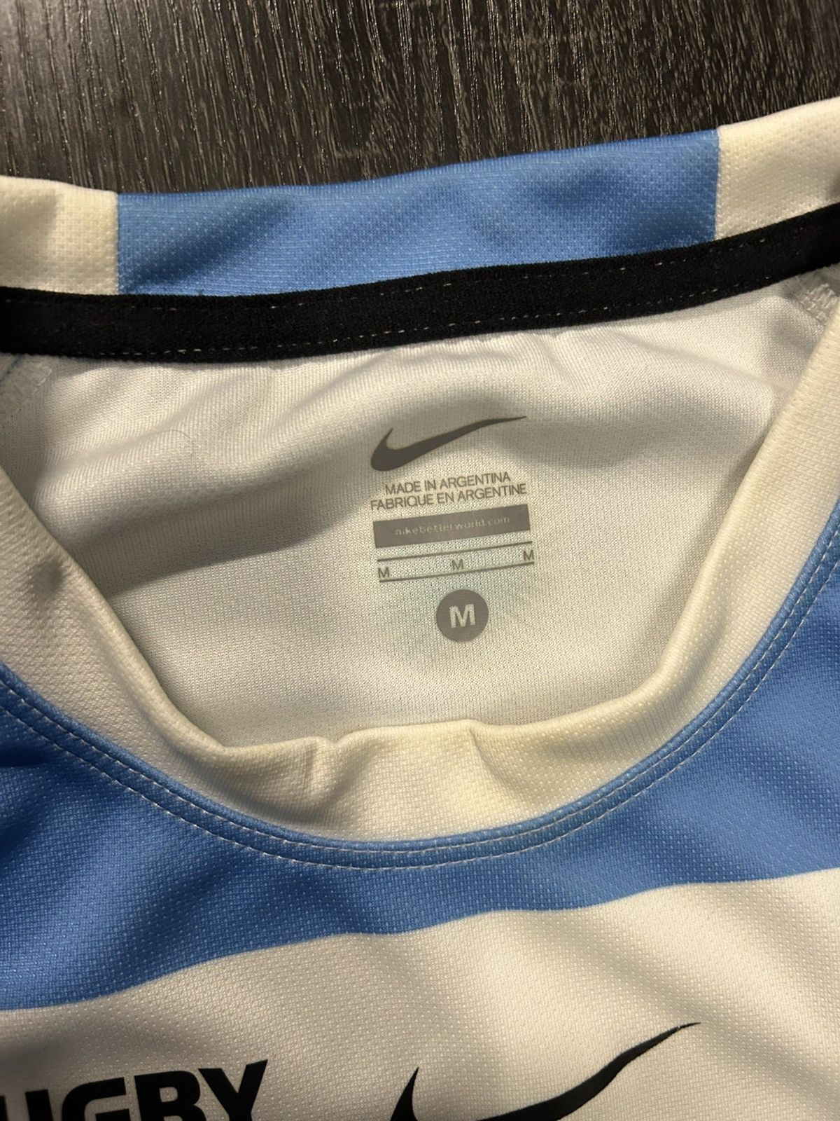Nike Nike argentina rugby world cup jersey Size US M / EU 48-50 / 2 - 2 Thumbnail