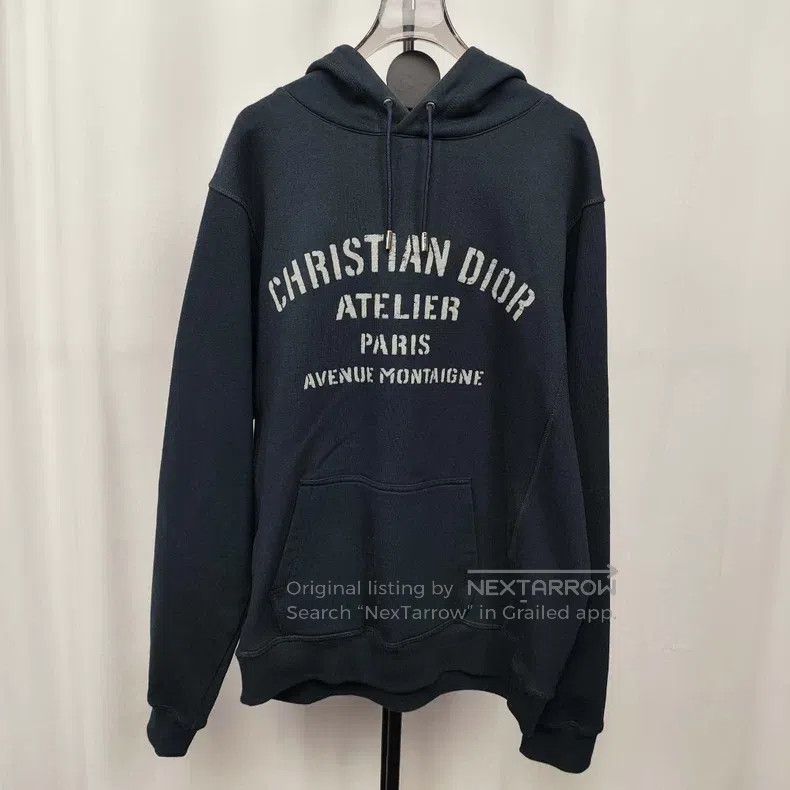 Dior Dior Black fabric sweatshirt Size US L / EU 52-54 / 3 - 1 Thumbnail