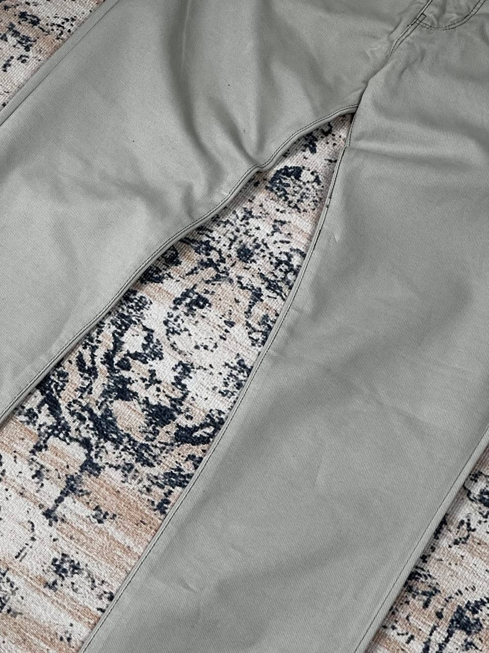 Emporio Armani Armani Jeans Grey Slim Metal Pocket Logo Pants Size US 31 - 5 Thumbnail