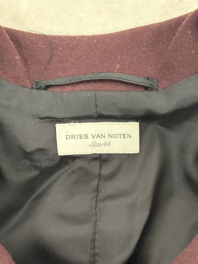 Dries Van Noten Dries Van Noten Bordeaux Leopard Blazer Jacket Size XS / US 0-2 / IT 36-38 - 8 Thumbnail