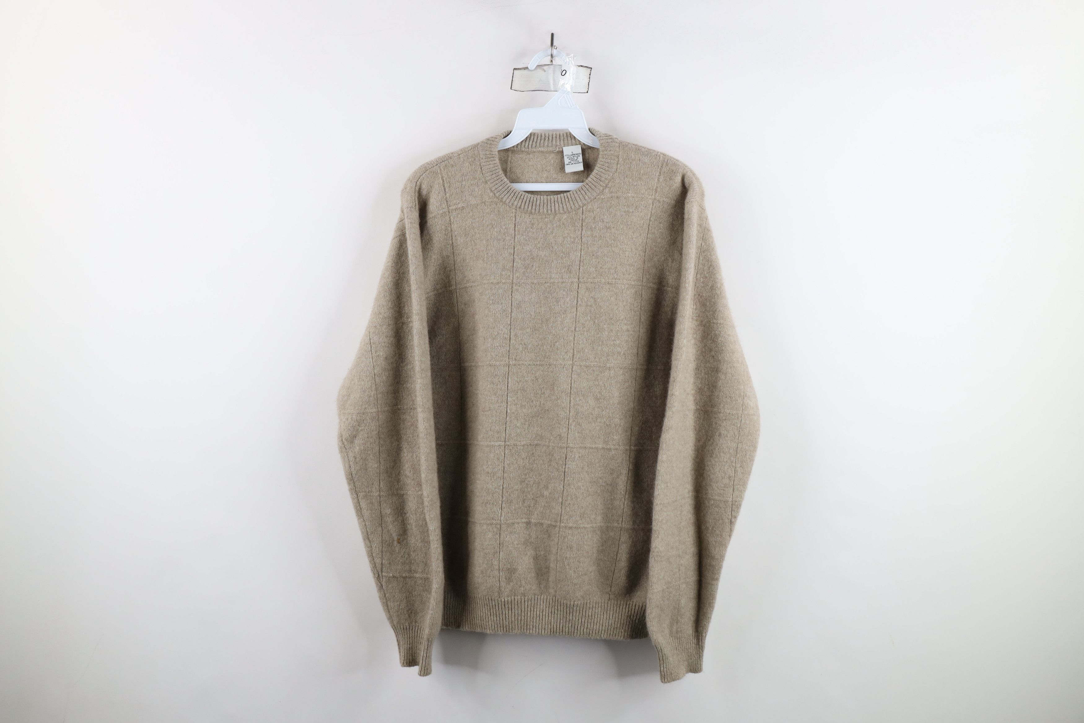Vintage Vintage 90s Streetwear Soft Lambswool Blend Knit Sweater Size L / US 10 / IT 46 - 1 Thumbnail