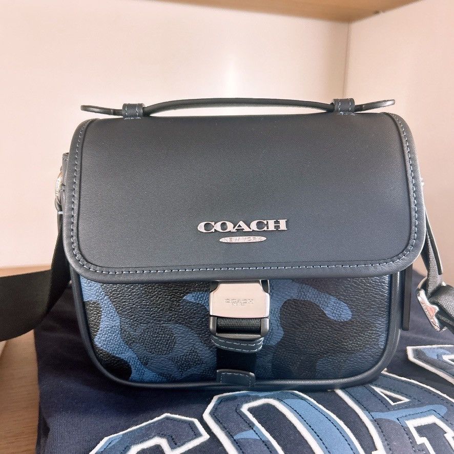 Coach Racer Crossbody Bag In Signature Camo Print CDC15 Size ONE SIZE - 5 Thumbnail