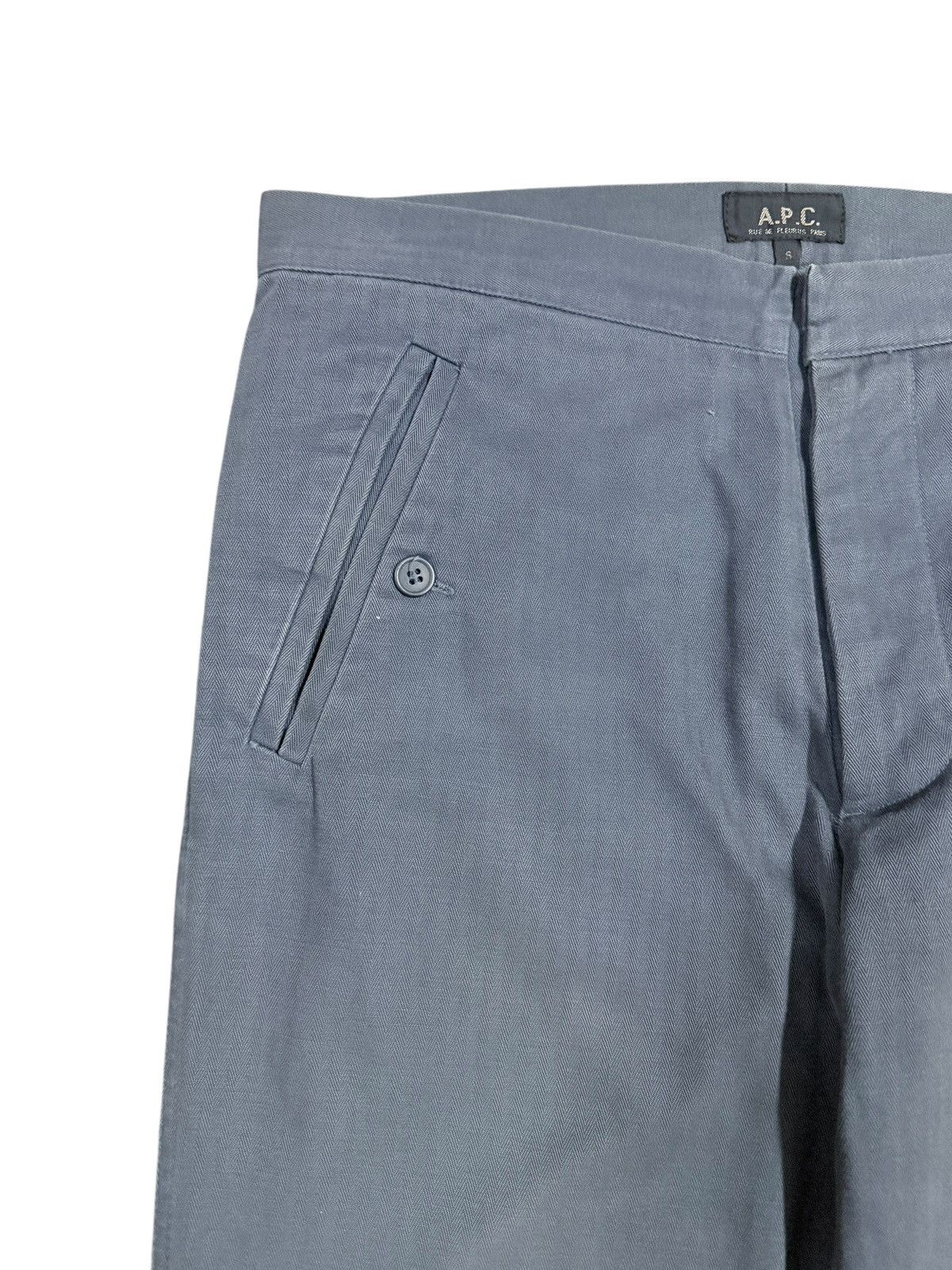 A.P.C. 🔥A.P.C. Crossstrape Bondage Zipper Length Harringbone Pants Size US 32 / EU 48 - 8 Thumbnail