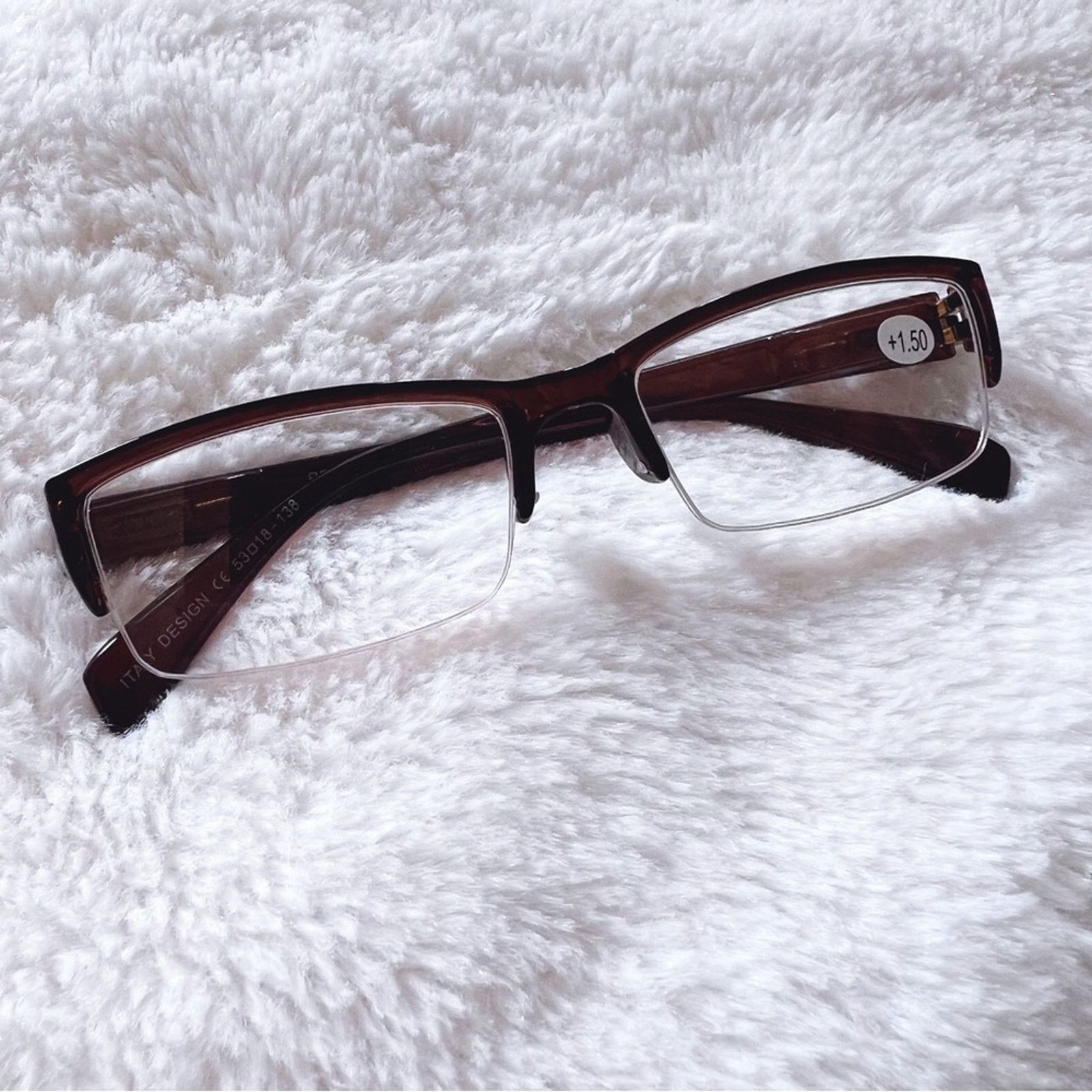 Other Sophie Tortoise Brown Rectangular Reading Glasses Size ONE SIZE - 1 Thumbnail