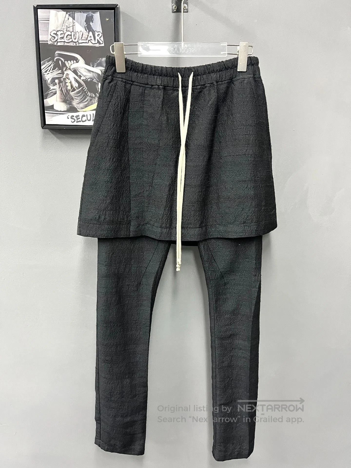 Rick Owens Rick Owens 12SS Silk Skirt Pants. Size US 30 / EU 46 - 1 Thumbnail