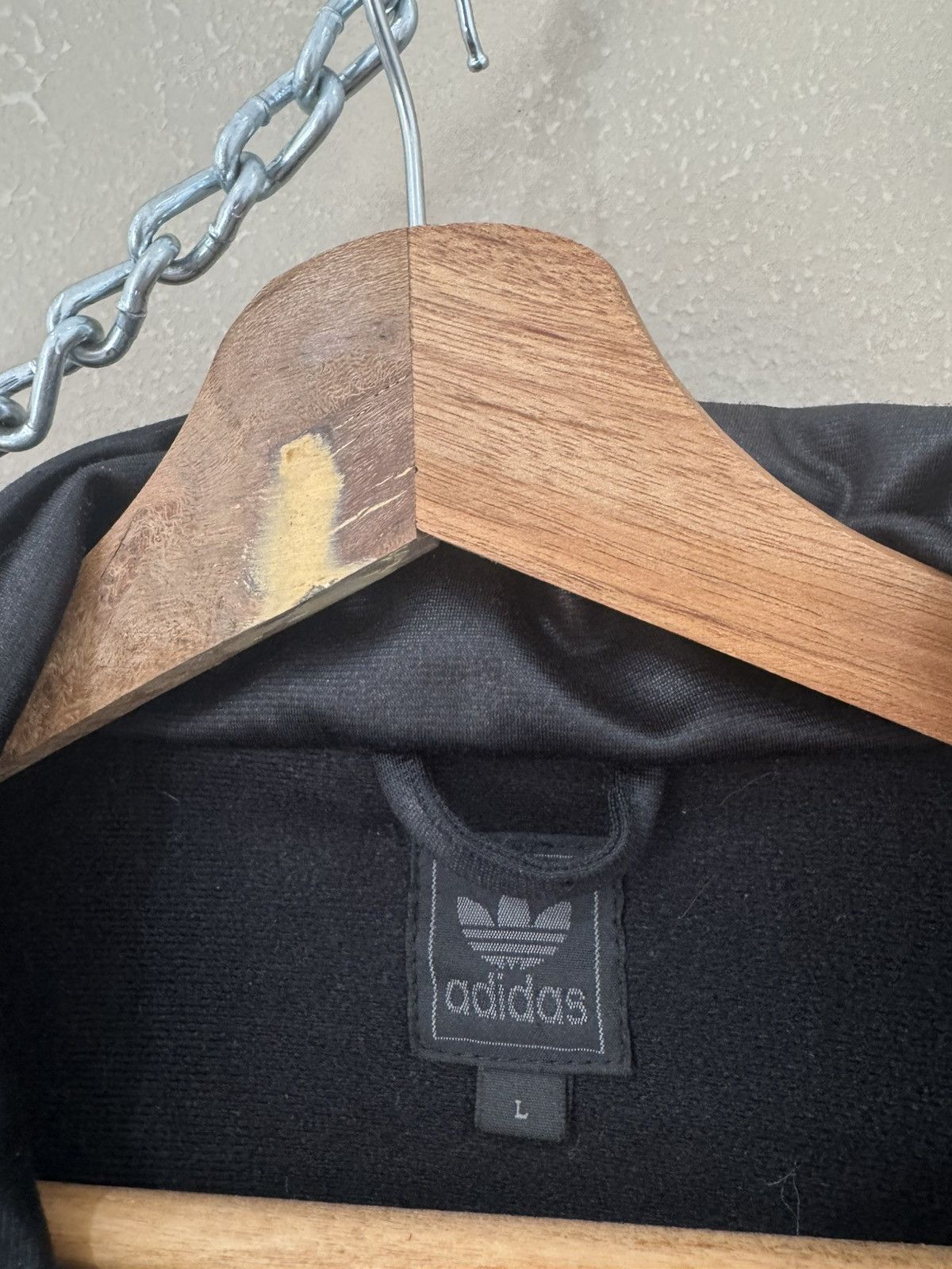Adidas Vintage Adidas Chile 62 Limited Track Jacket Black Size US L / EU 52-54 / 3 - 3 Thumbnail