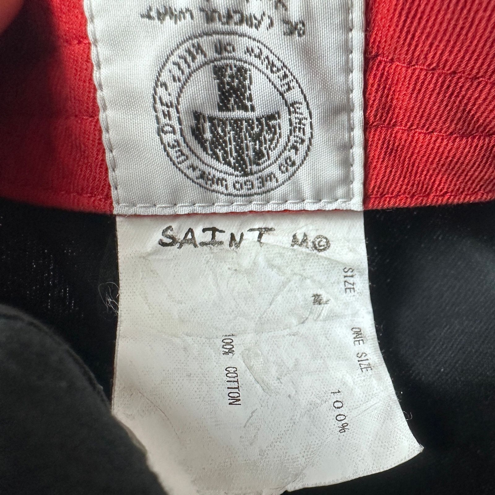 Saint Michael A/W21 Black ‘WAR’ Comic Hat Size ONE SIZE - 8 Thumbnail