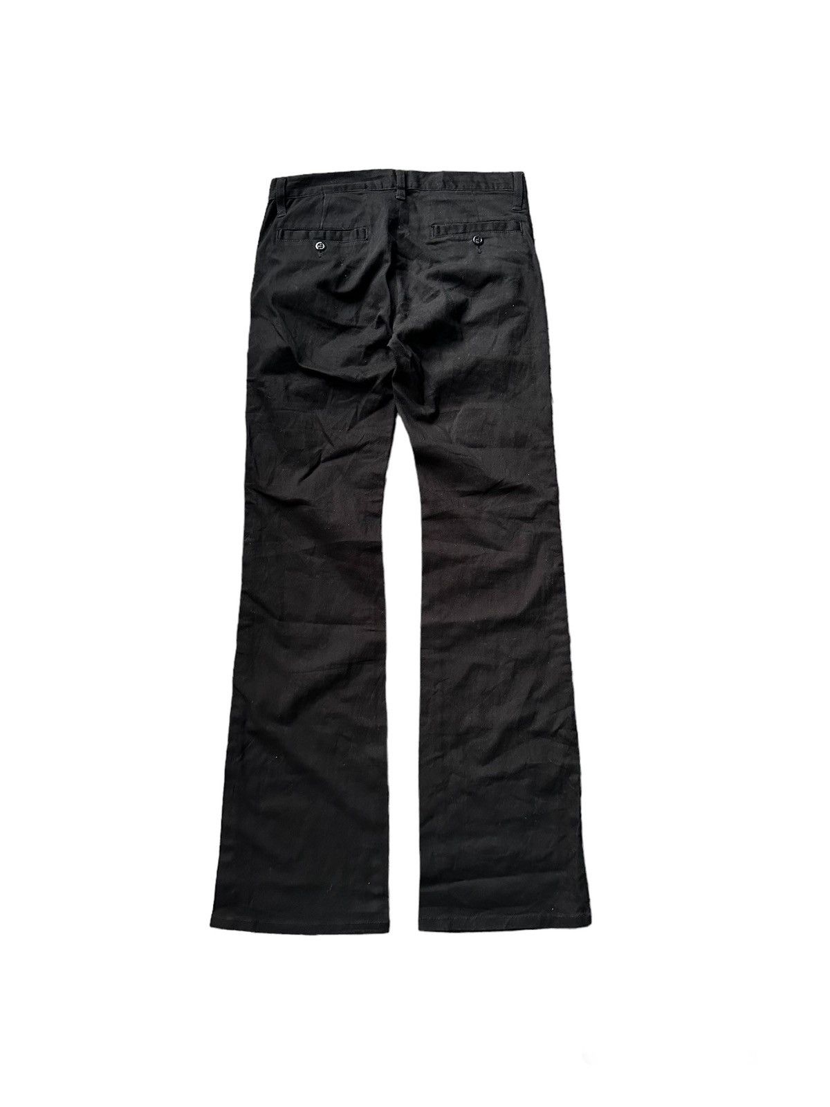 Japanese Brand Morgan flared two lines pants Size 30" / US 8 / IT 44 - 2 Thumbnail