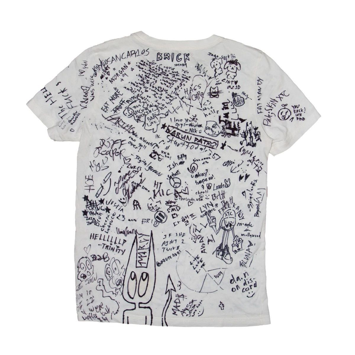 Maison Margiela The Hellp & Margiela LA+Pomona fan signature tee [1/1] Size US S / EU 44-46 / 1 - 2 Thumbnail