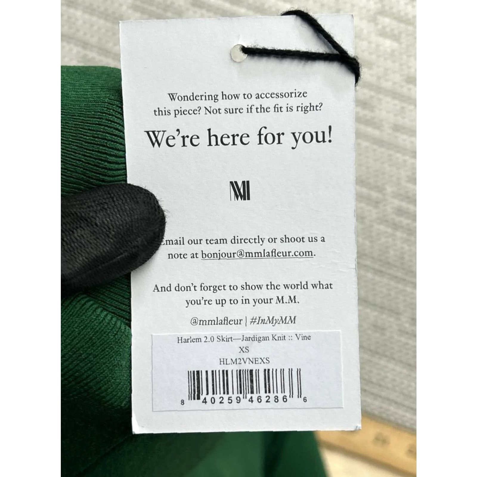 M.M.LaFleur MM.LaFleur Skirt Womens XS Green Knit Short Straight & Pencil Skirt, High Rise, Solid, Viscose, Spring Summer Fall, Business Size 26" / US 2 / IT 38 - 4 Thumbnail