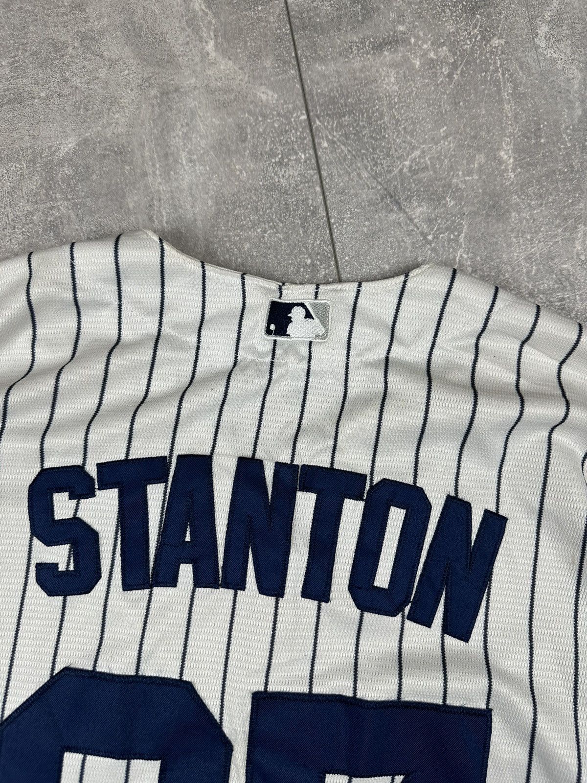 Majestic Majestic New York Yankees #27 Stanton Jersey Size US XL / EU 56 / 4 - 16 Thumbnail