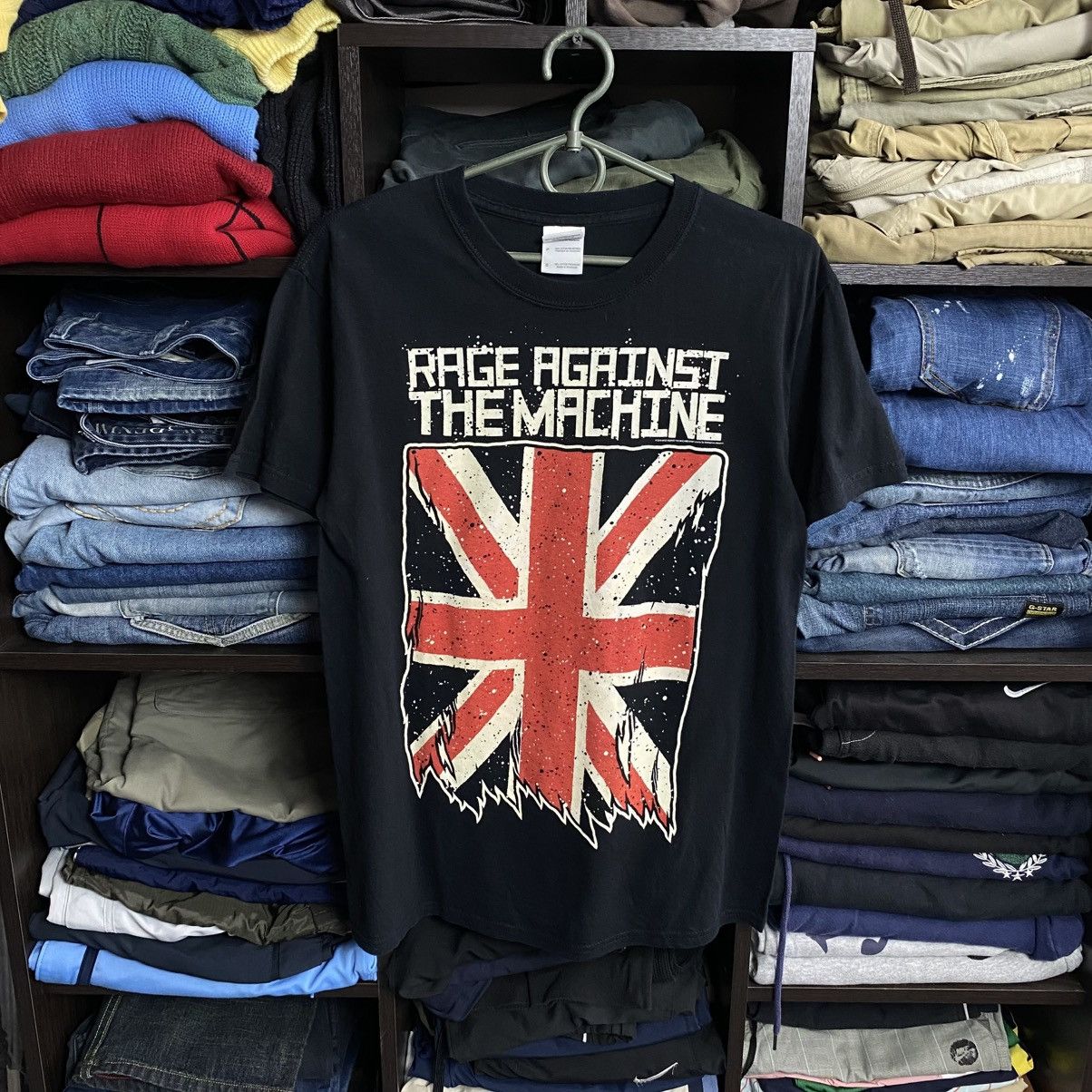 Band Tees Vintage Rage Against The Machine 2010 big logo band tee Size US S / EU 44-46 / 1 - 1 Thumbnail