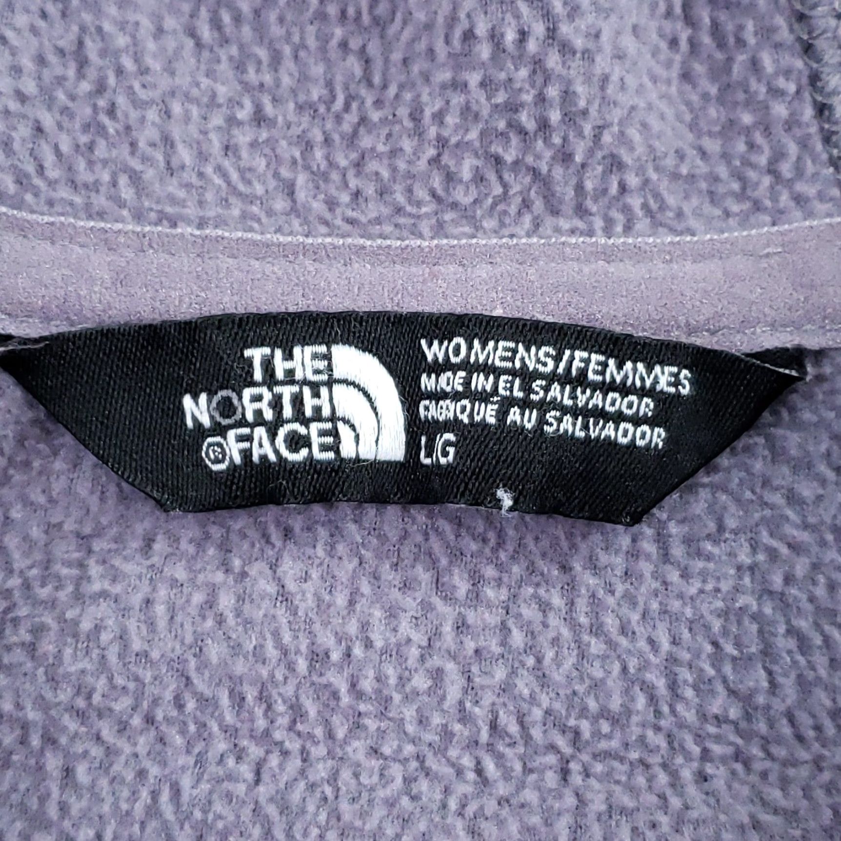 The North Face The North Face Jacket Womens Large Purple Fleece Full Zip Warm Soft Outdoor Size L / US 10 / IT 46 - 5 Thumbnail