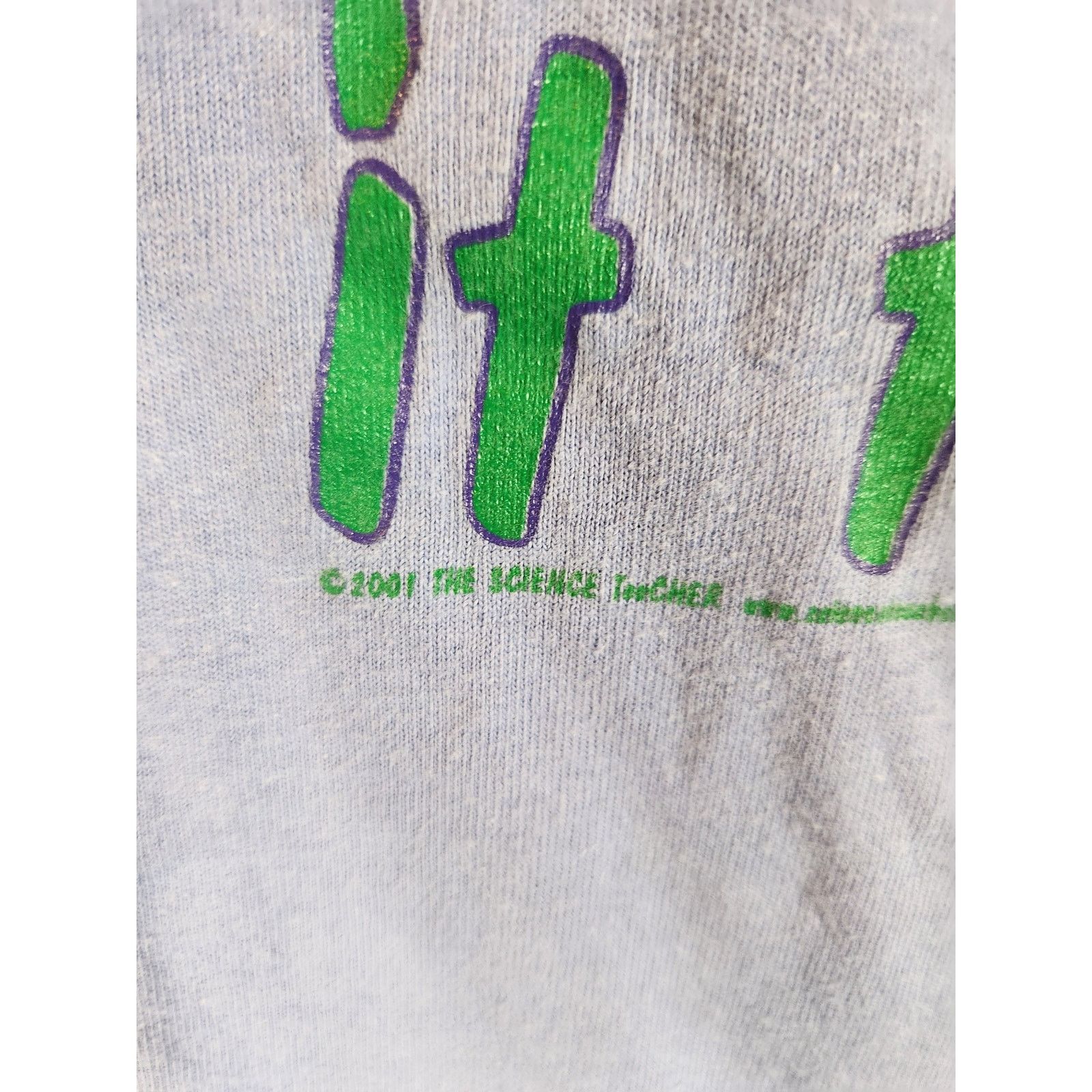 Gildan Vintage Y2K Math T shirt men's medium Size US M / EU 48-50 / 2 - 4 Thumbnail