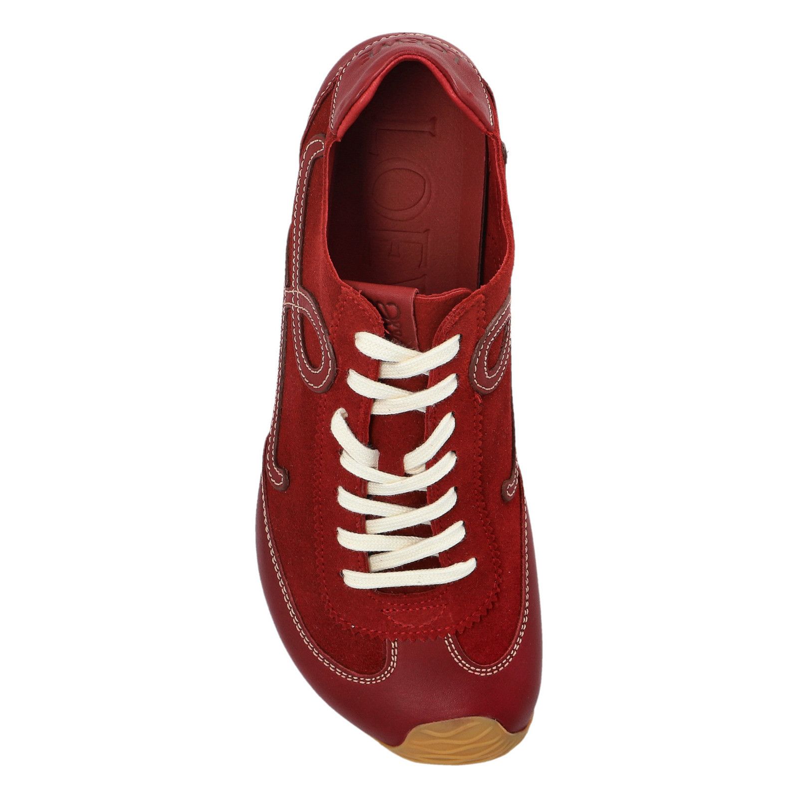 Loewe LOEWE Ballet Runner 2.0 Red Leather Sneakers New & Authentic Size US 6 / IT 36 - 4 Thumbnail