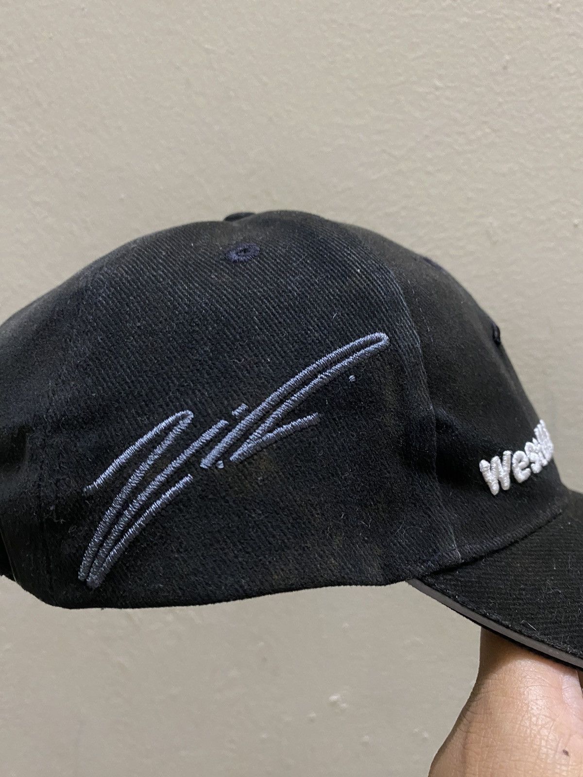 Malcolm McLaren × Mercedes-Benz West Mclaren Mercedes Cap Racing Team Vintage Retro Size ONE SIZE - 4 Thumbnail