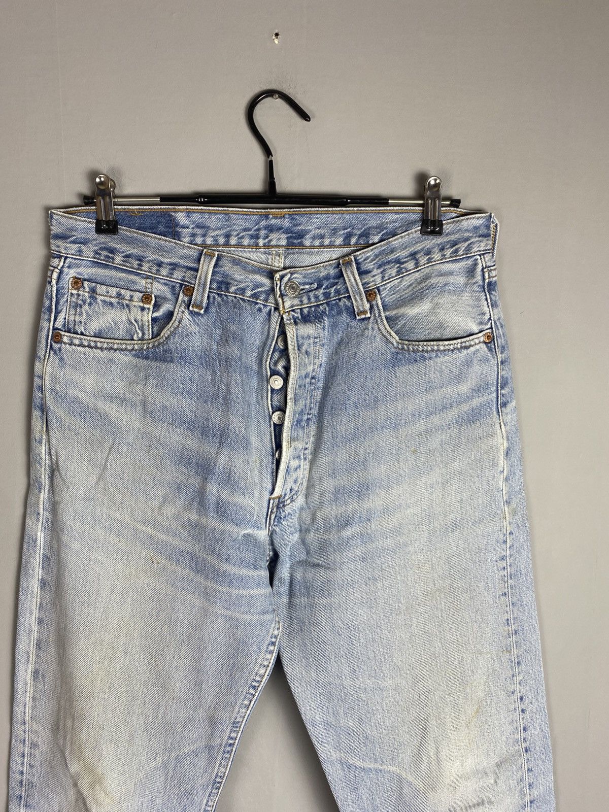 Levi's Vintage 90s Levi’s 501 jeans denim Size US 34 / EU 50 - 7 Thumbnail